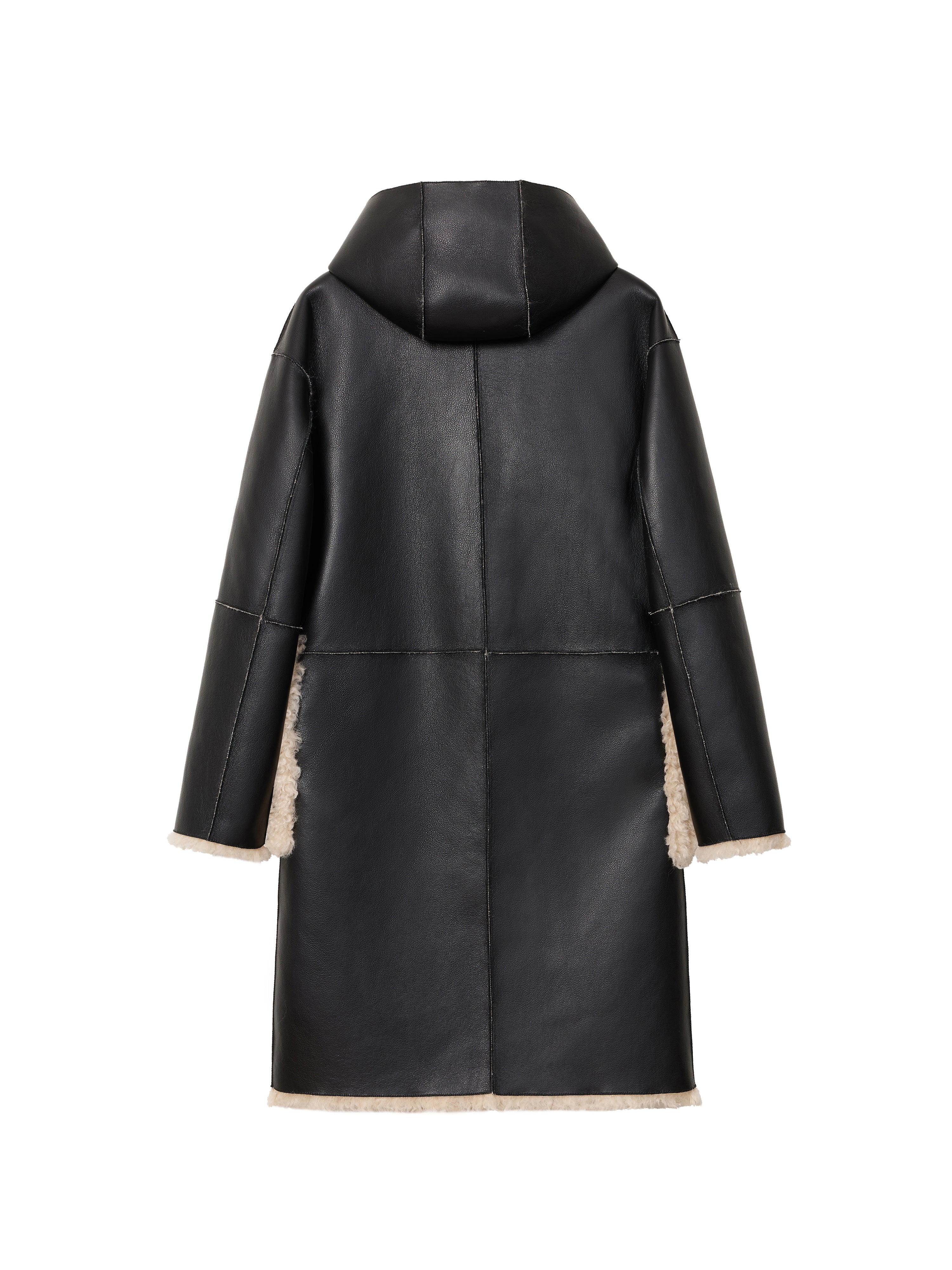 Nora Coat - Black Cream