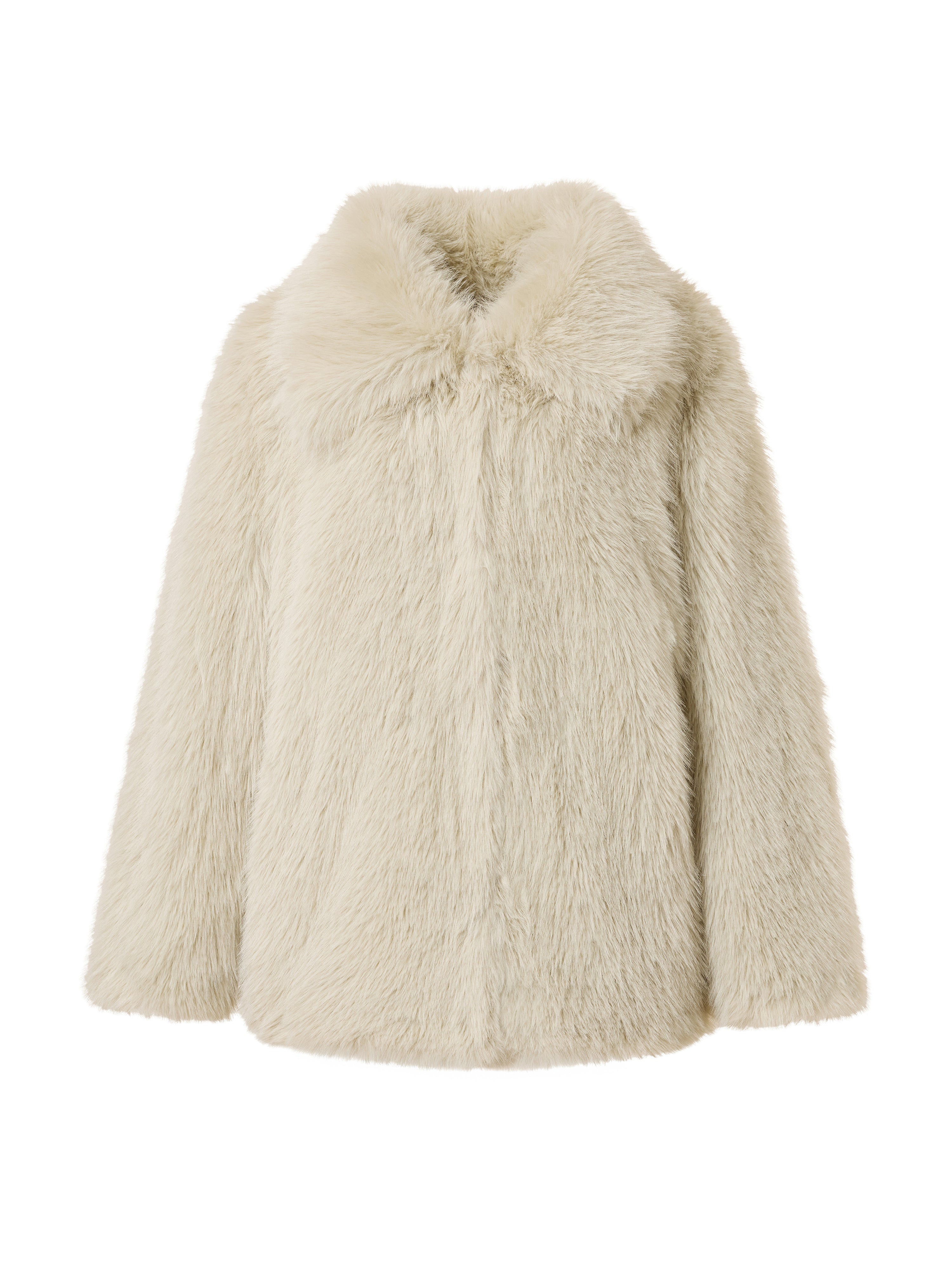 Cocoon Coat - Ecru