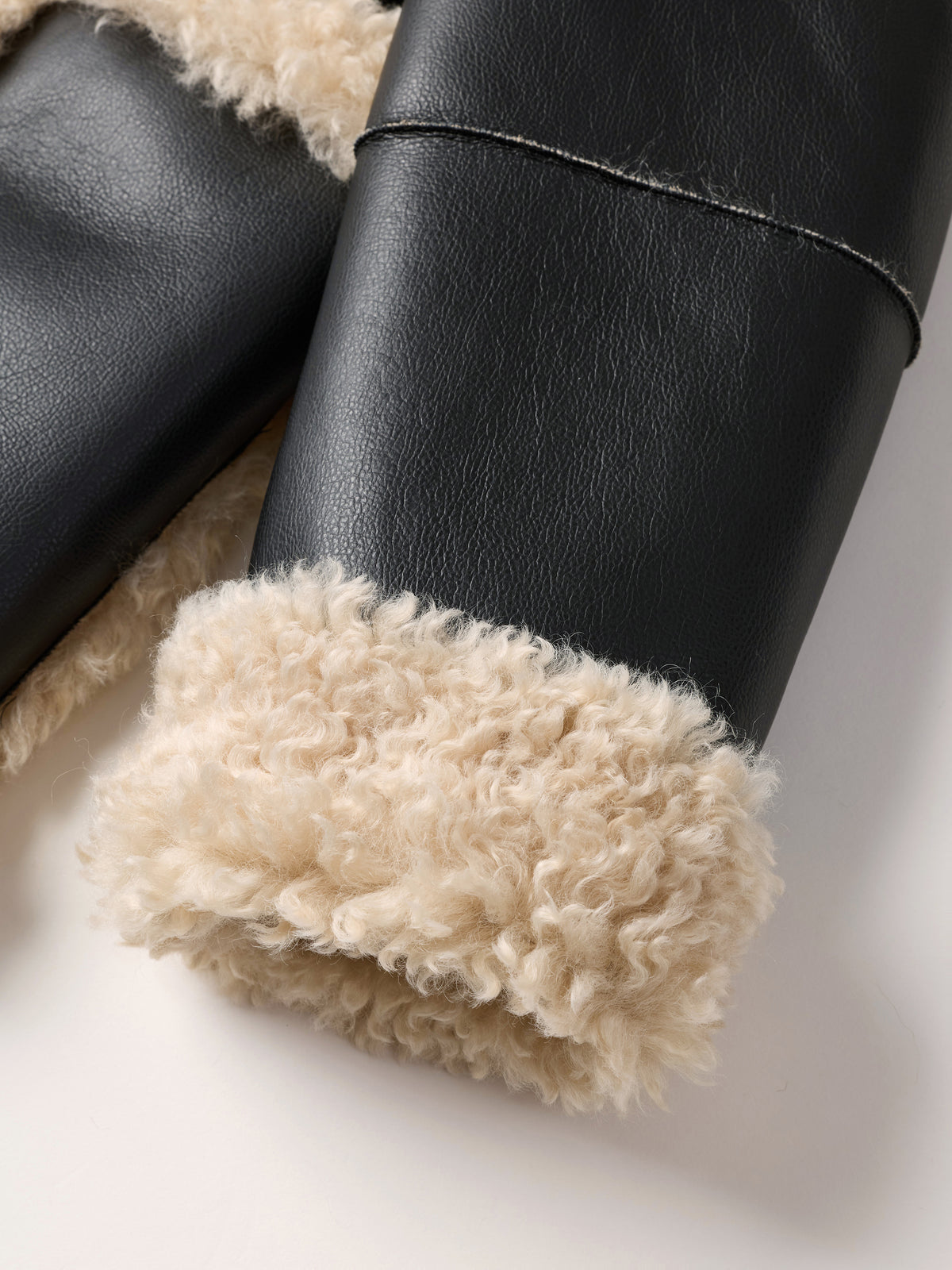 Nora Coat - Black Cream