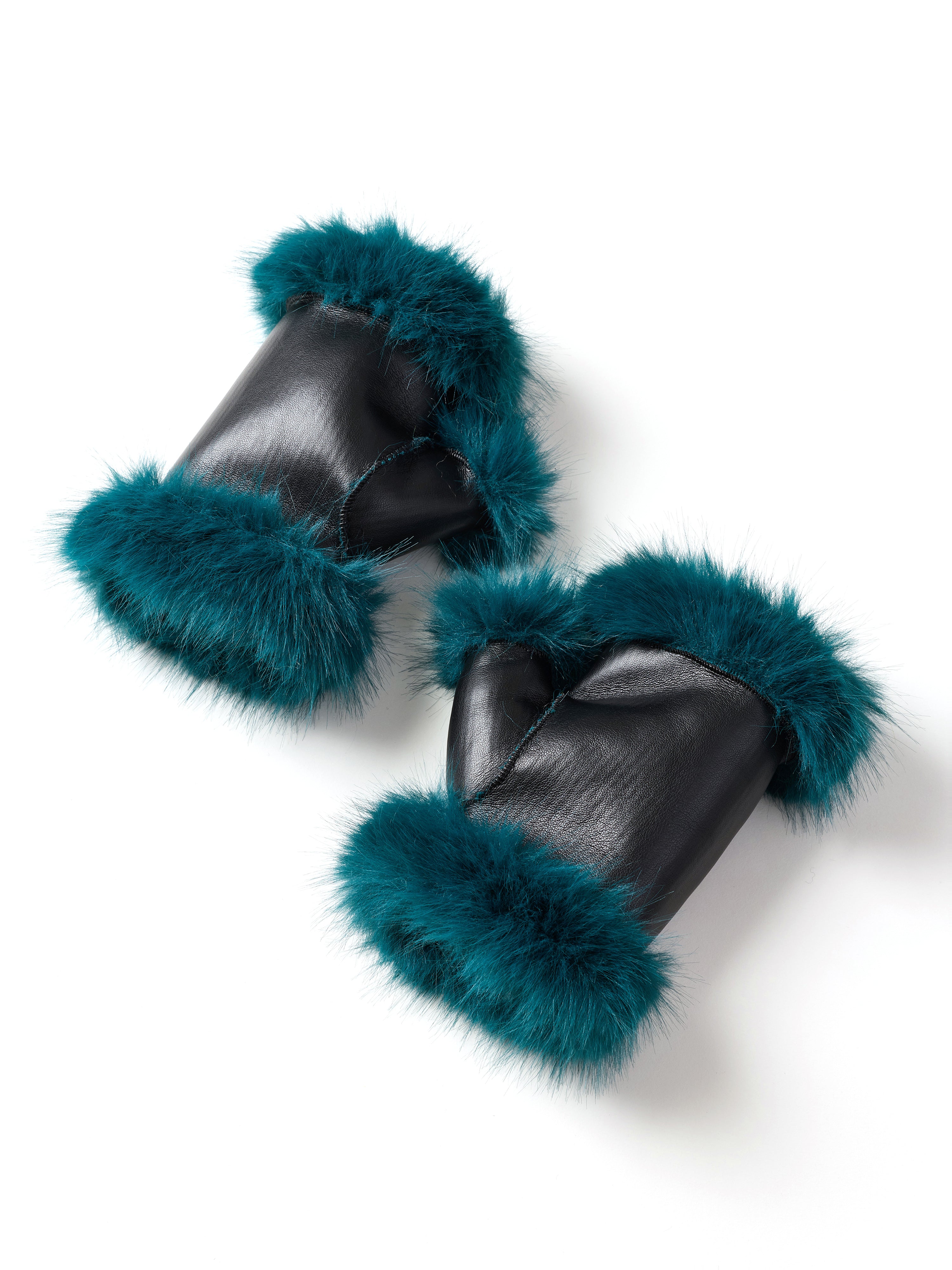 Sandy Gloves - Black Teal