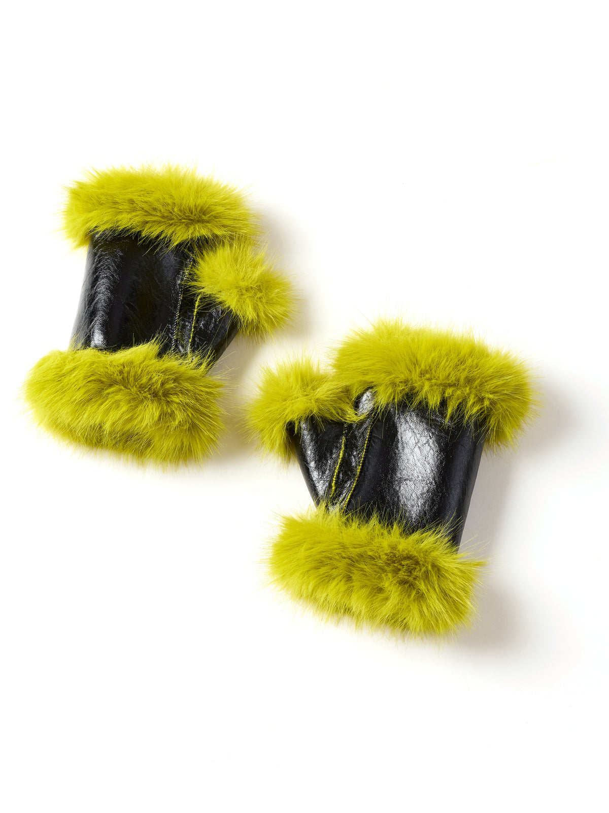 Sandy Gloves - Black Lime