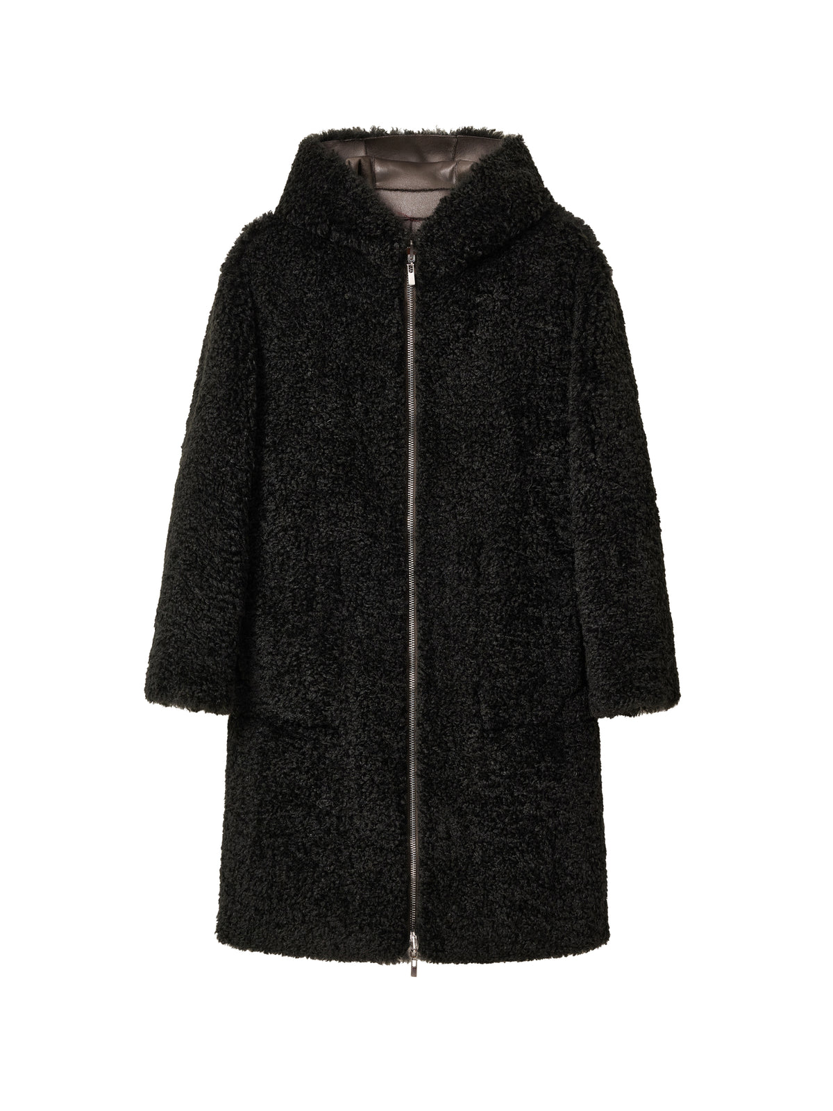 Nora Coat - Khaki Black