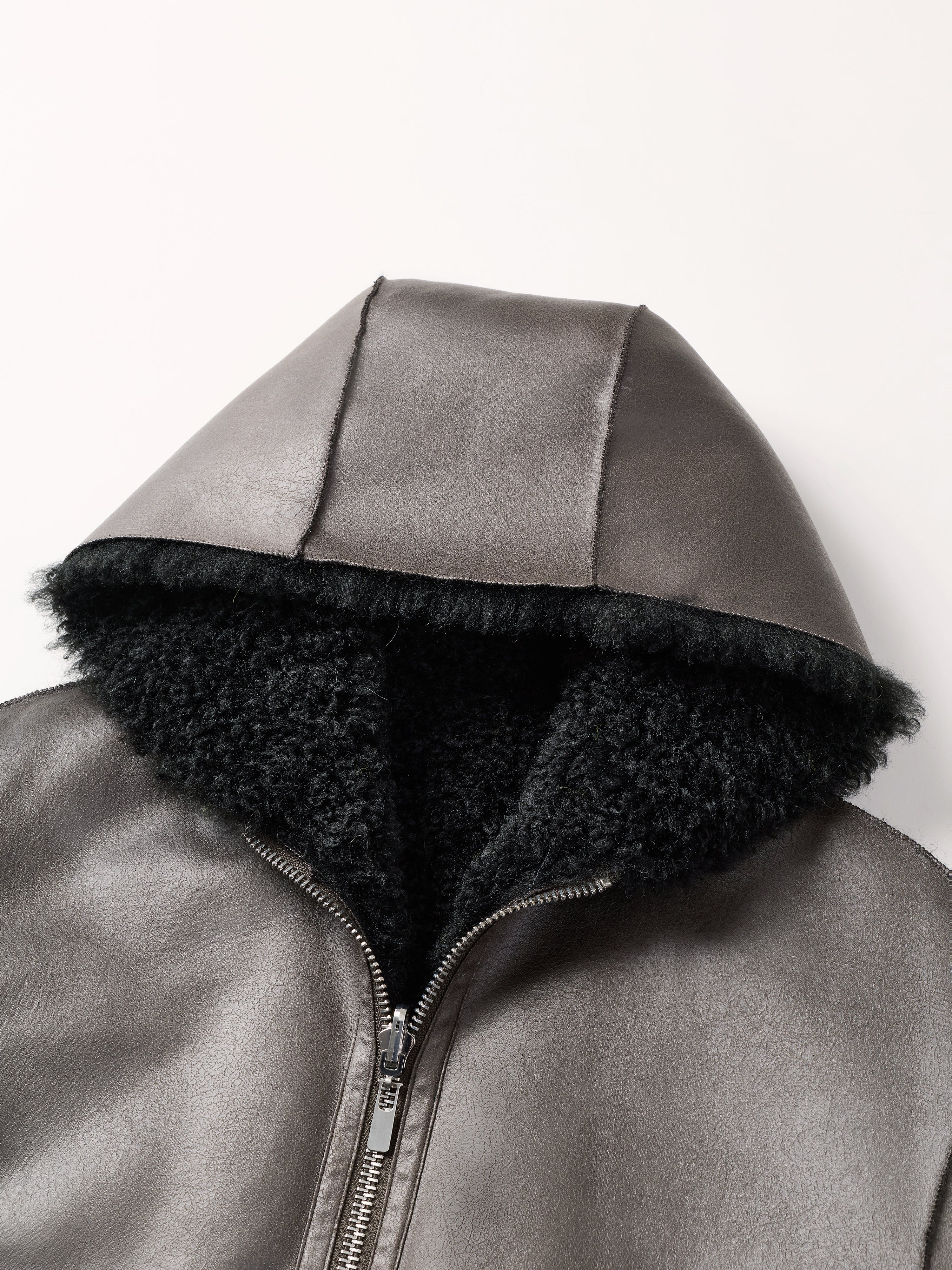 Nora Coat - Khaki Black