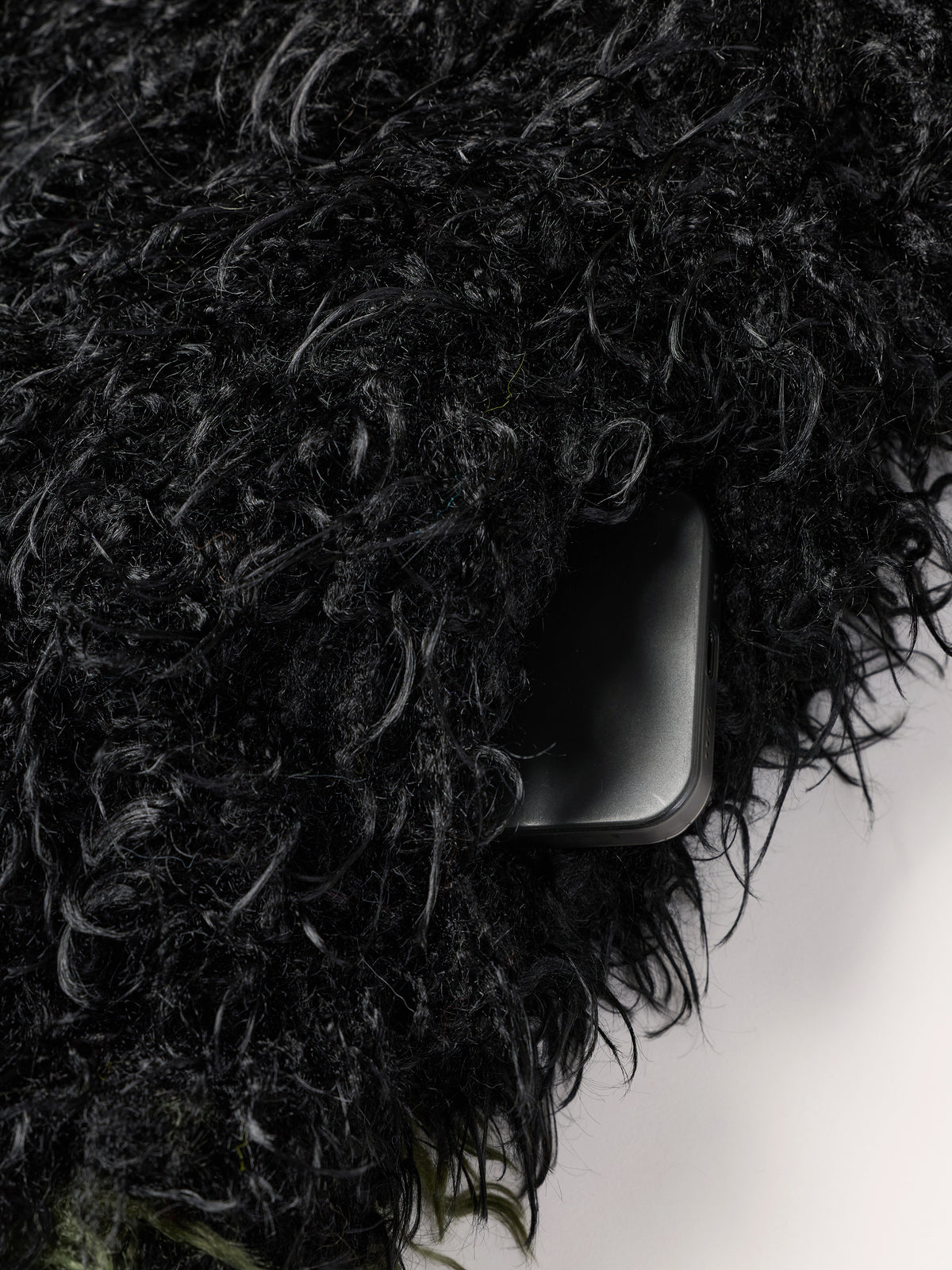 Cocoon Coat - Black