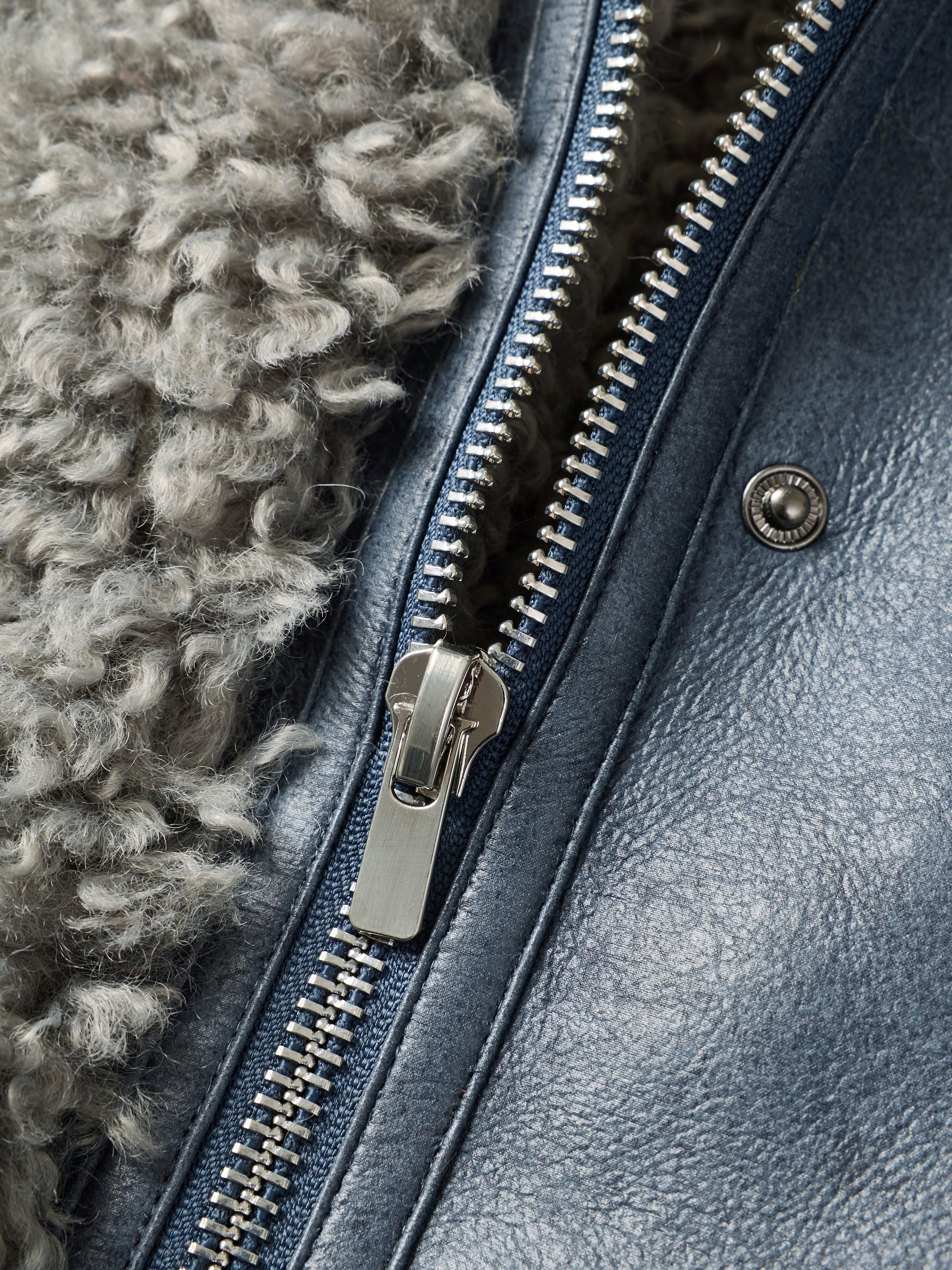 Mara Jacket - Blue Grey