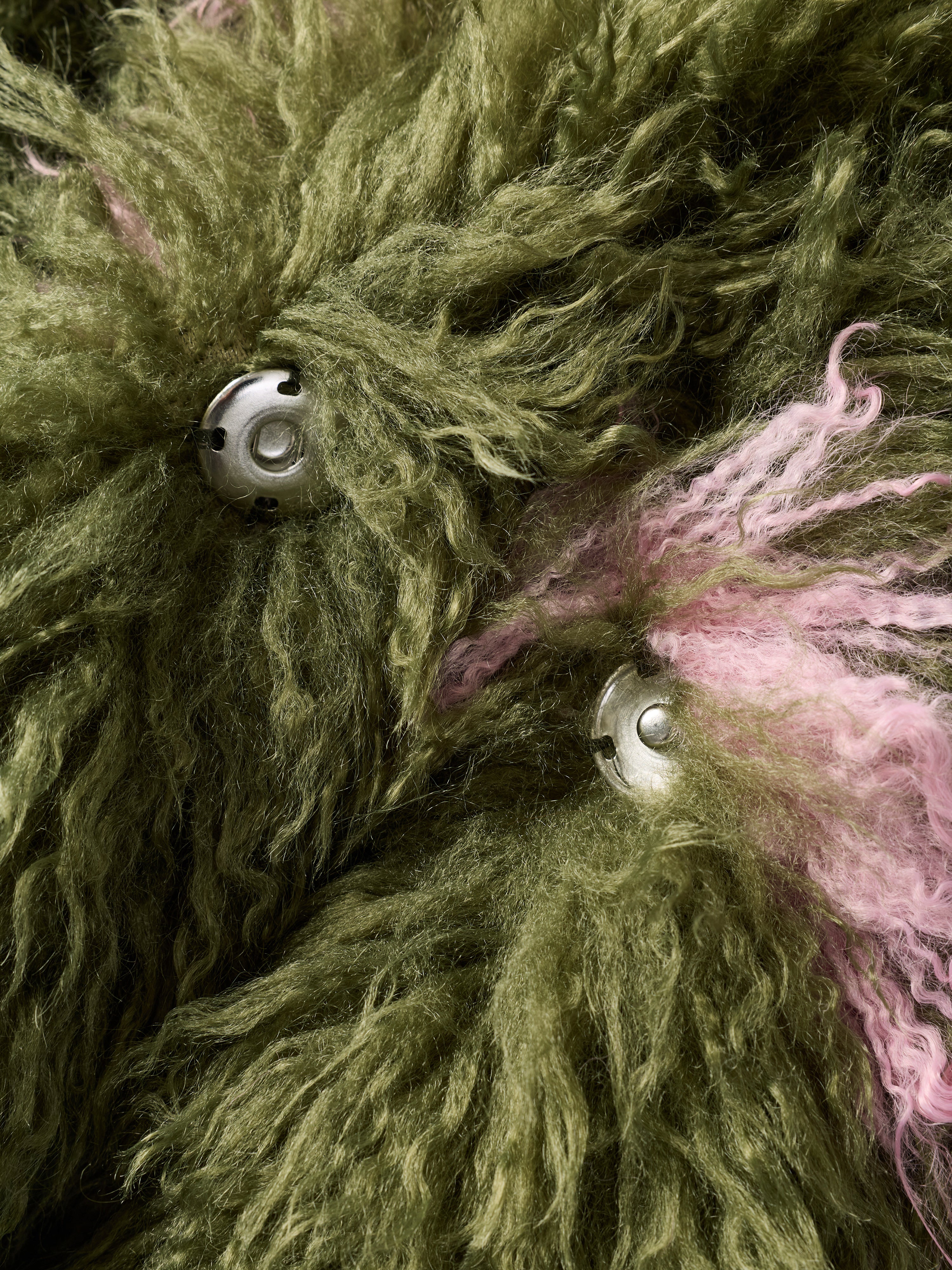 Cocoon Coat - Green
