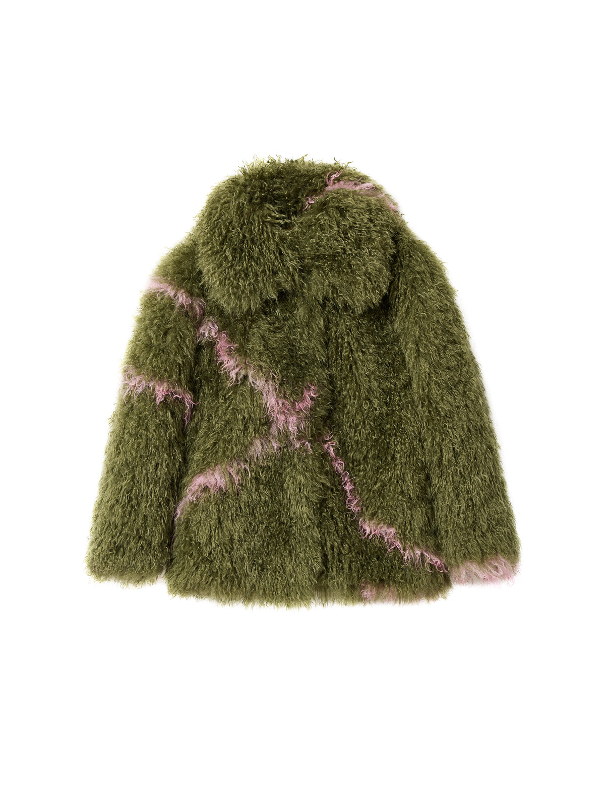 Cocoon Coat - Green