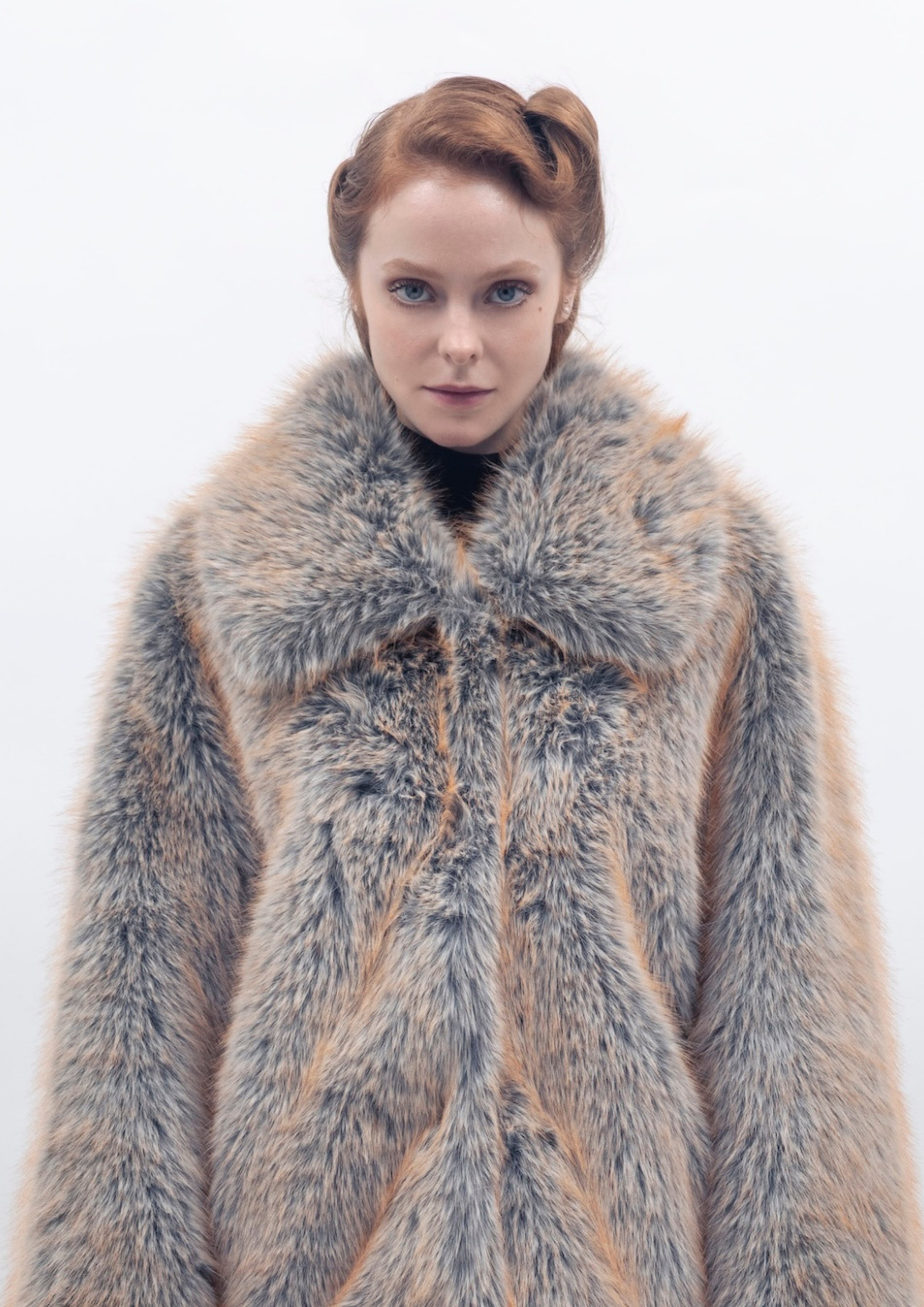 Cocoon Coat - Forest Oat