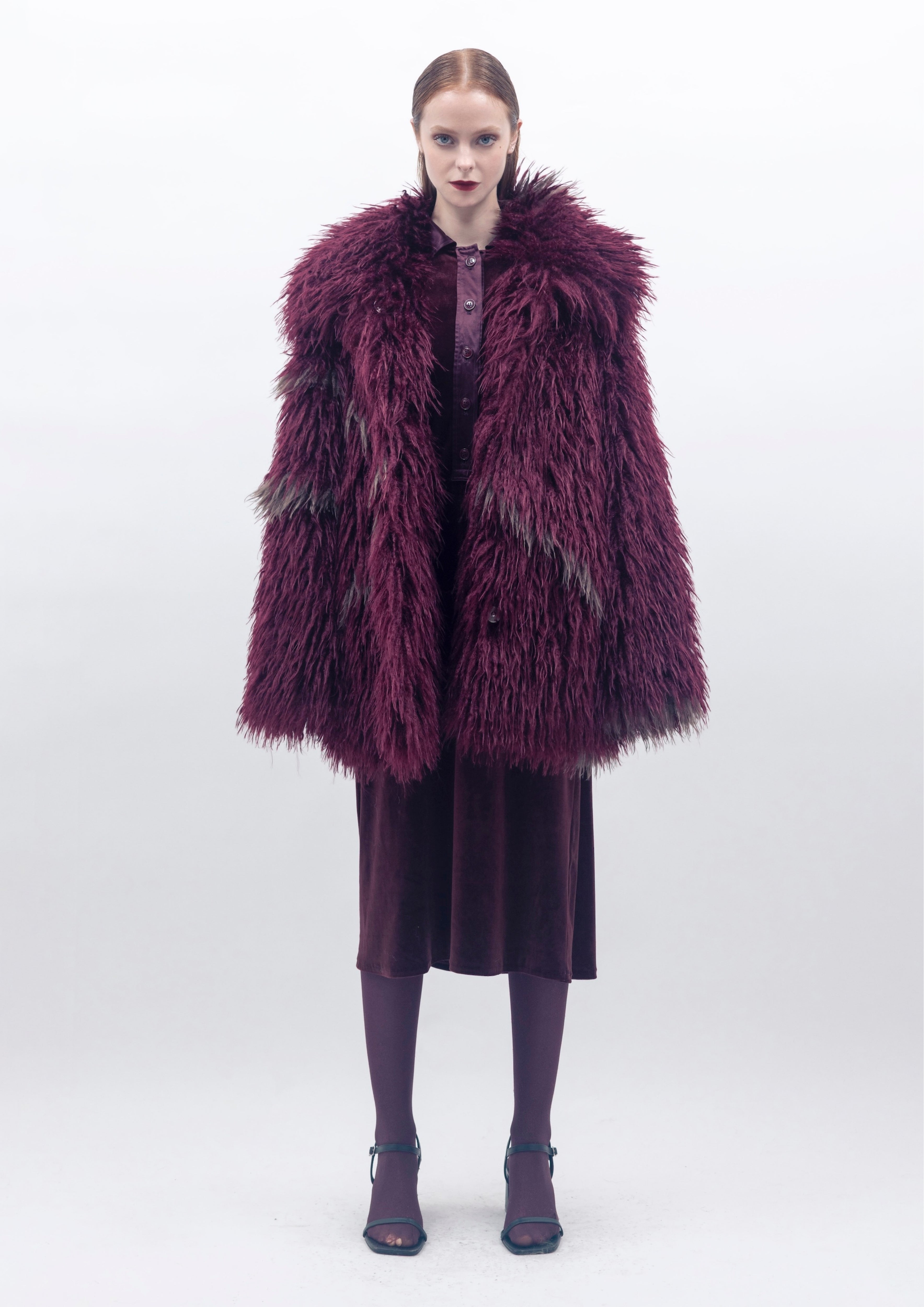 Cocoon Coat - Zinfandel