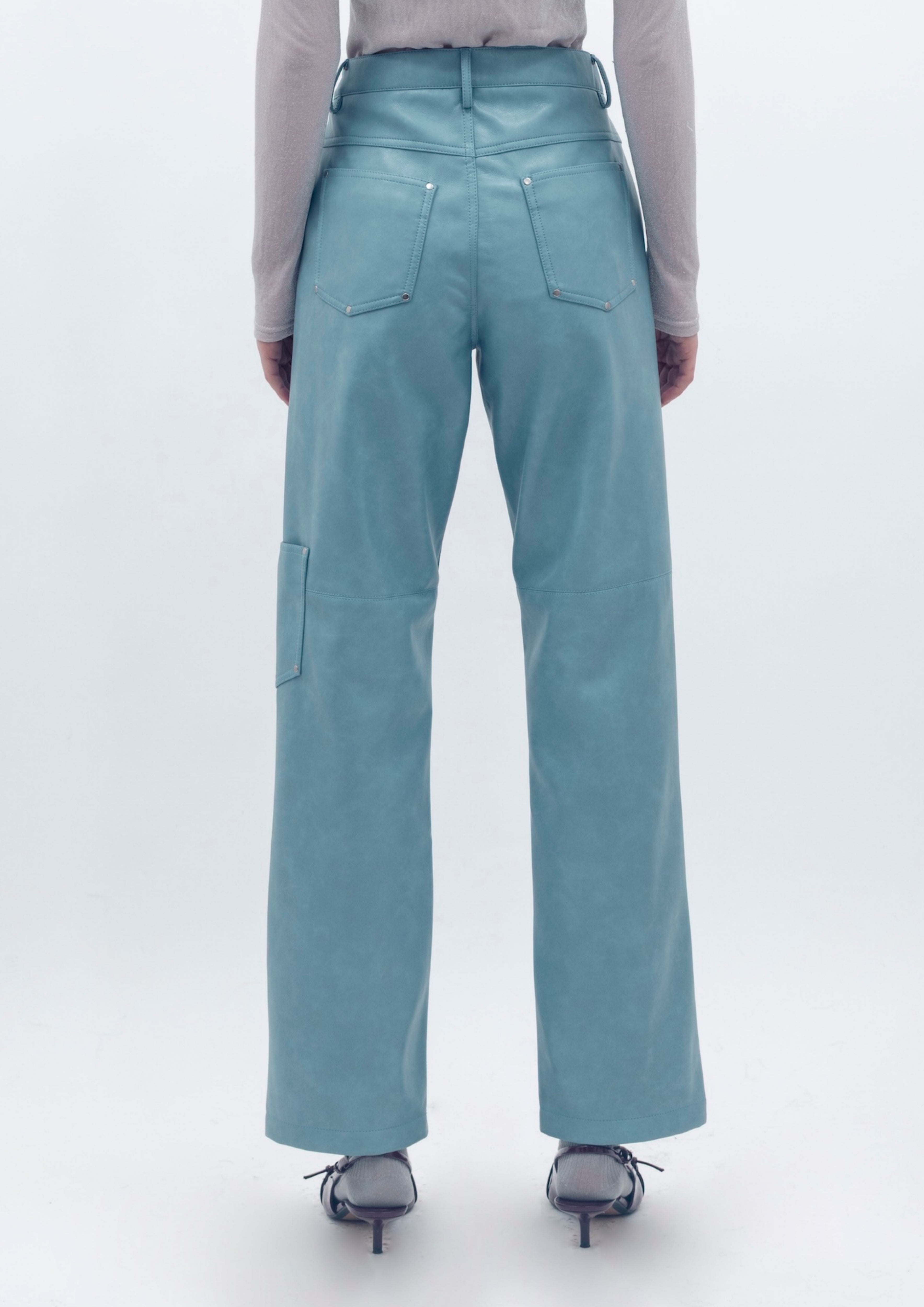 Isla Trouser - Blue Grey