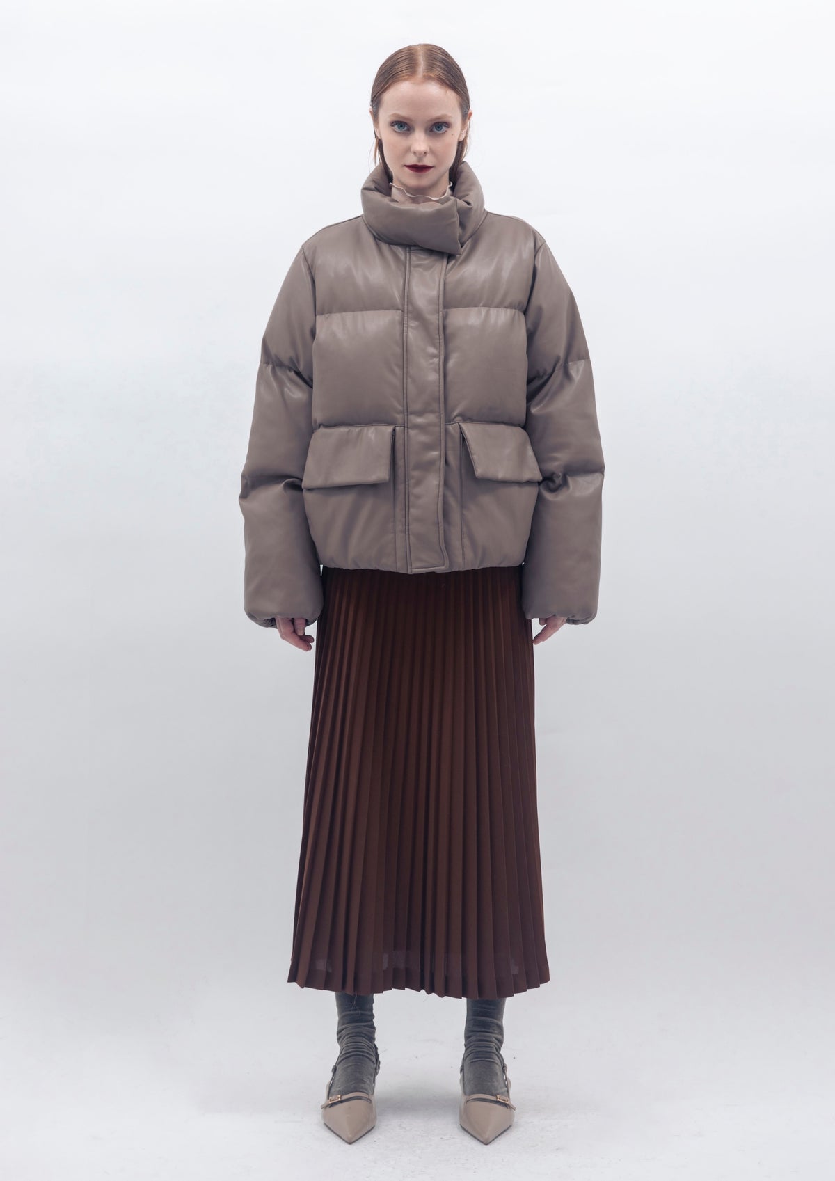 Cloud Coat - Taupe