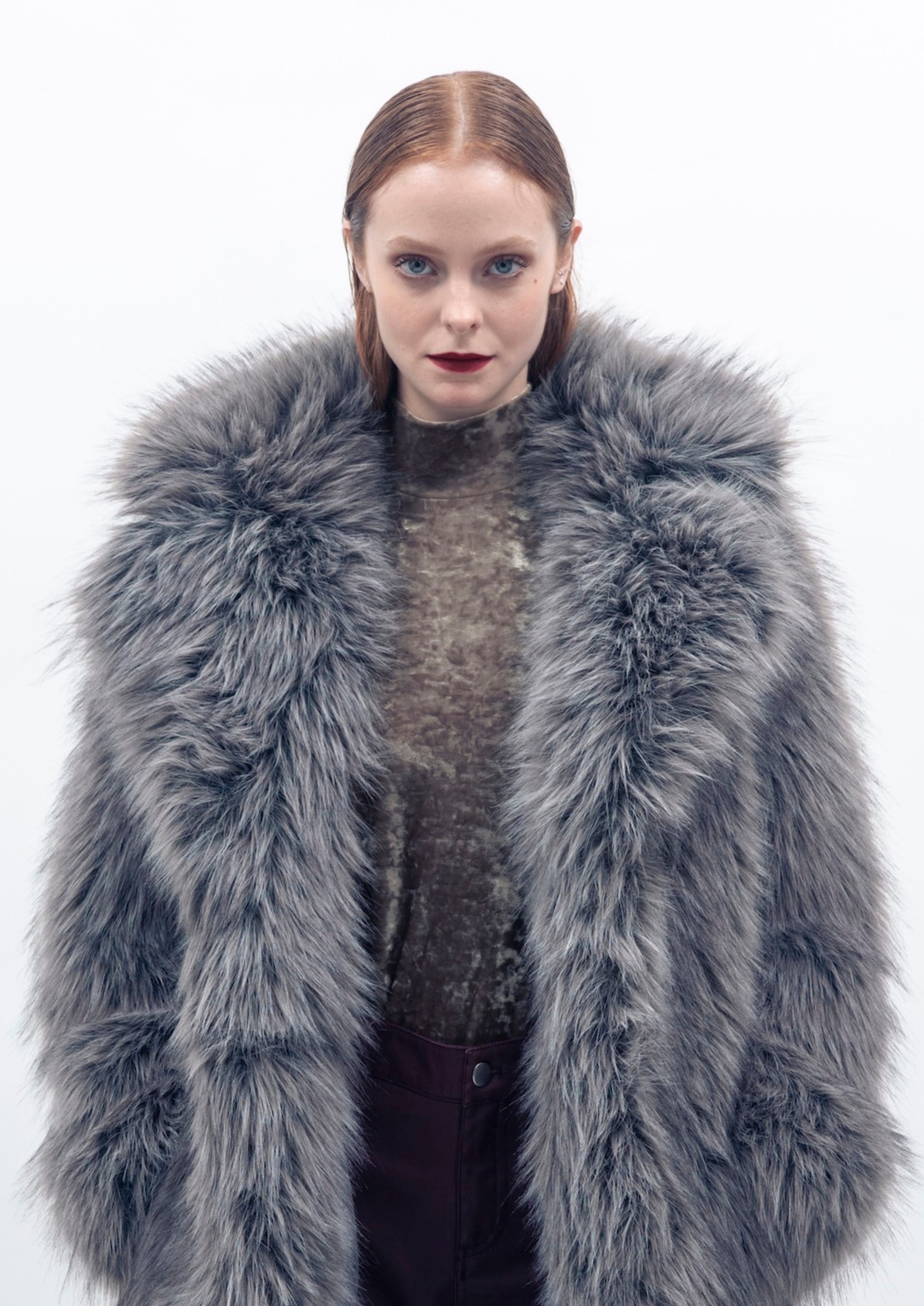 Kristie Coat - Silver Grey