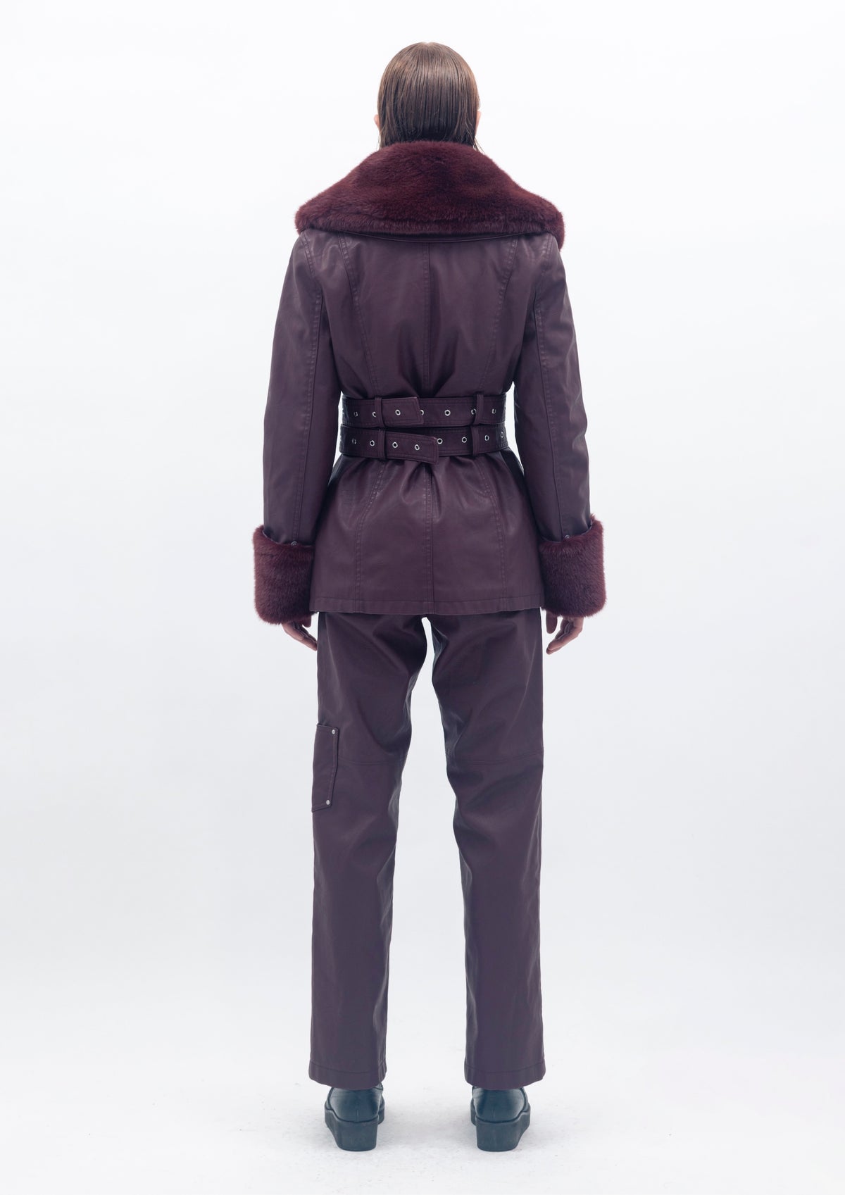 Veronica Jacket - Zinfandel