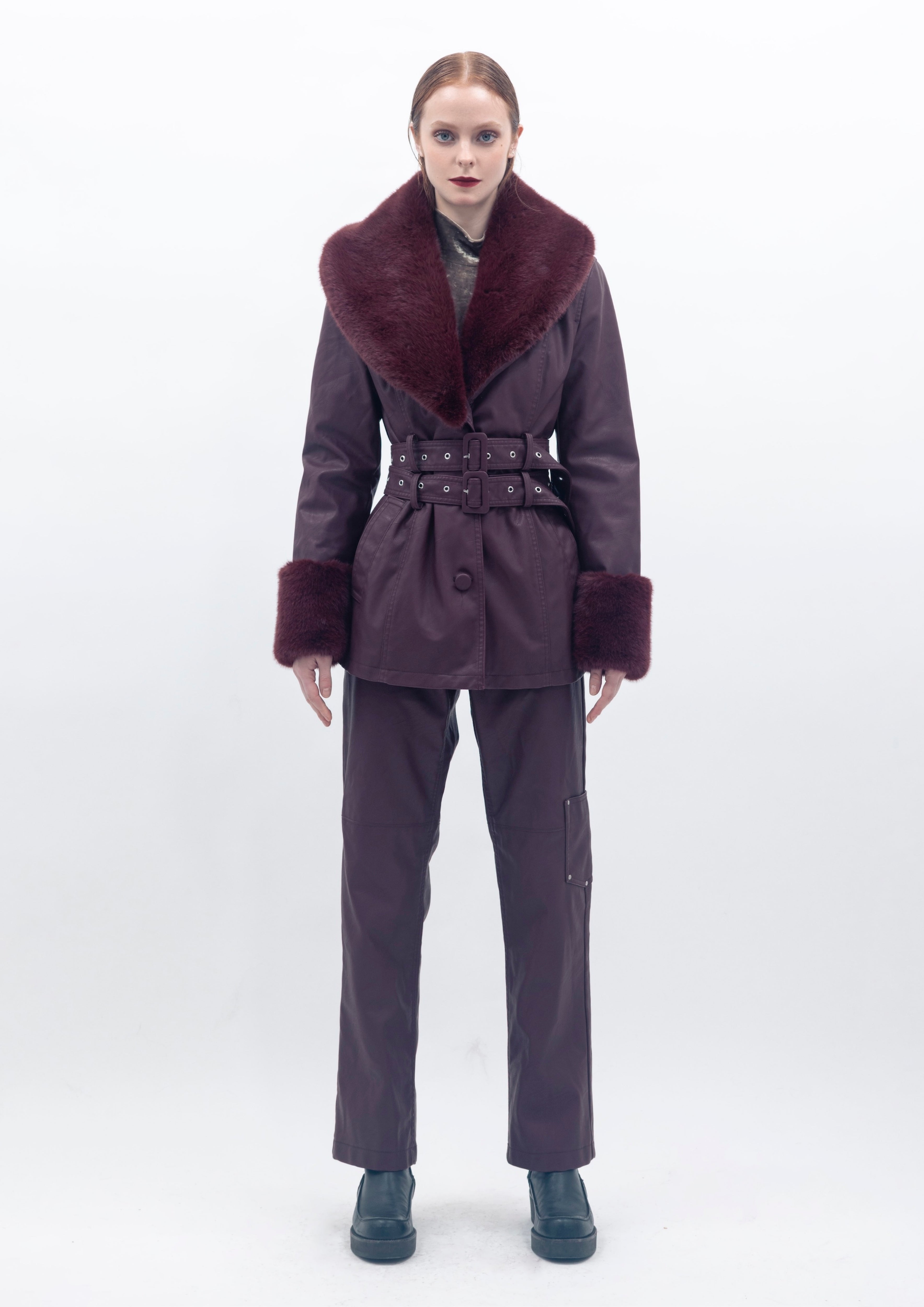 Veronica Jacket - Zinfandel