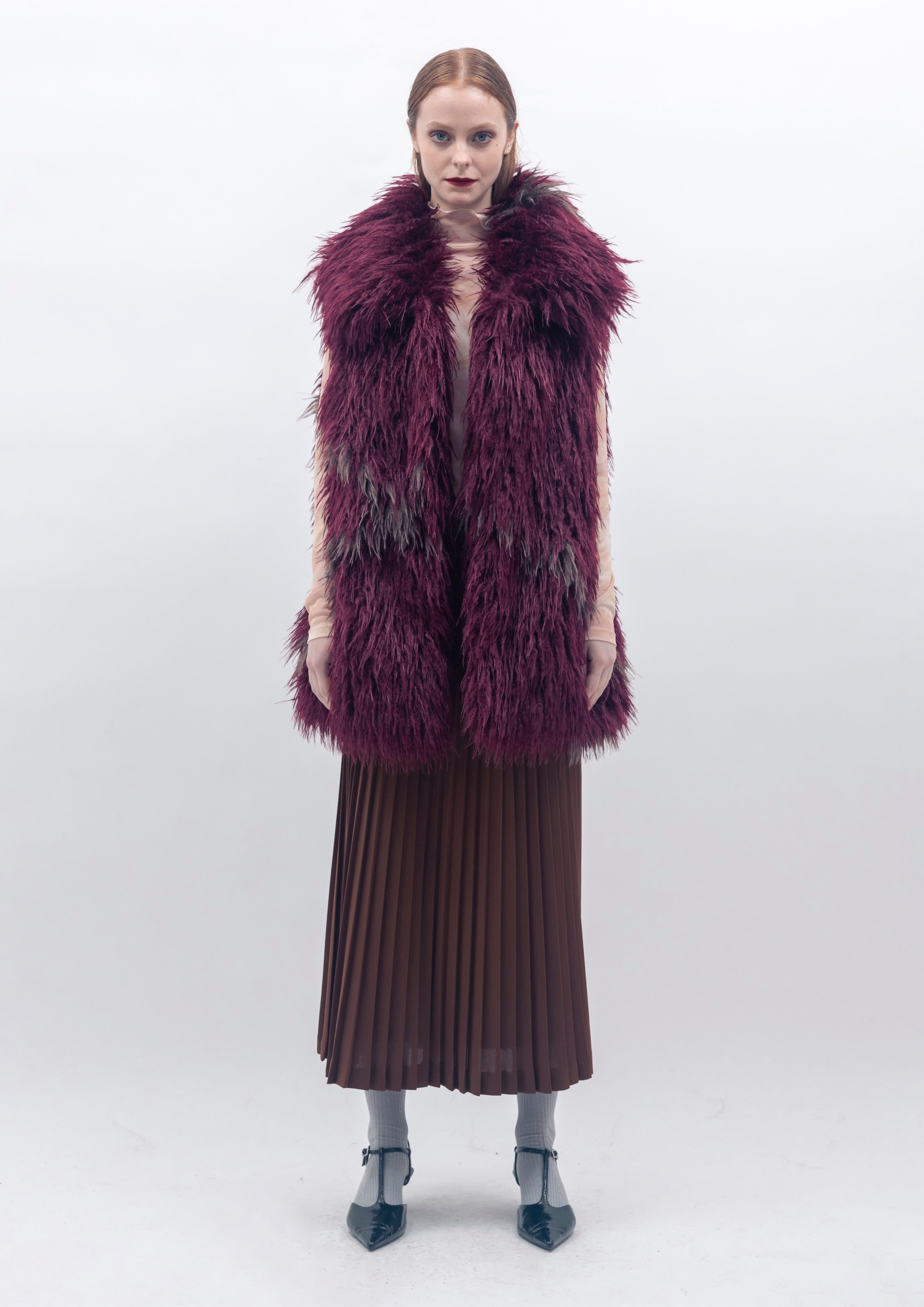Xena Gilet - Zinfandel