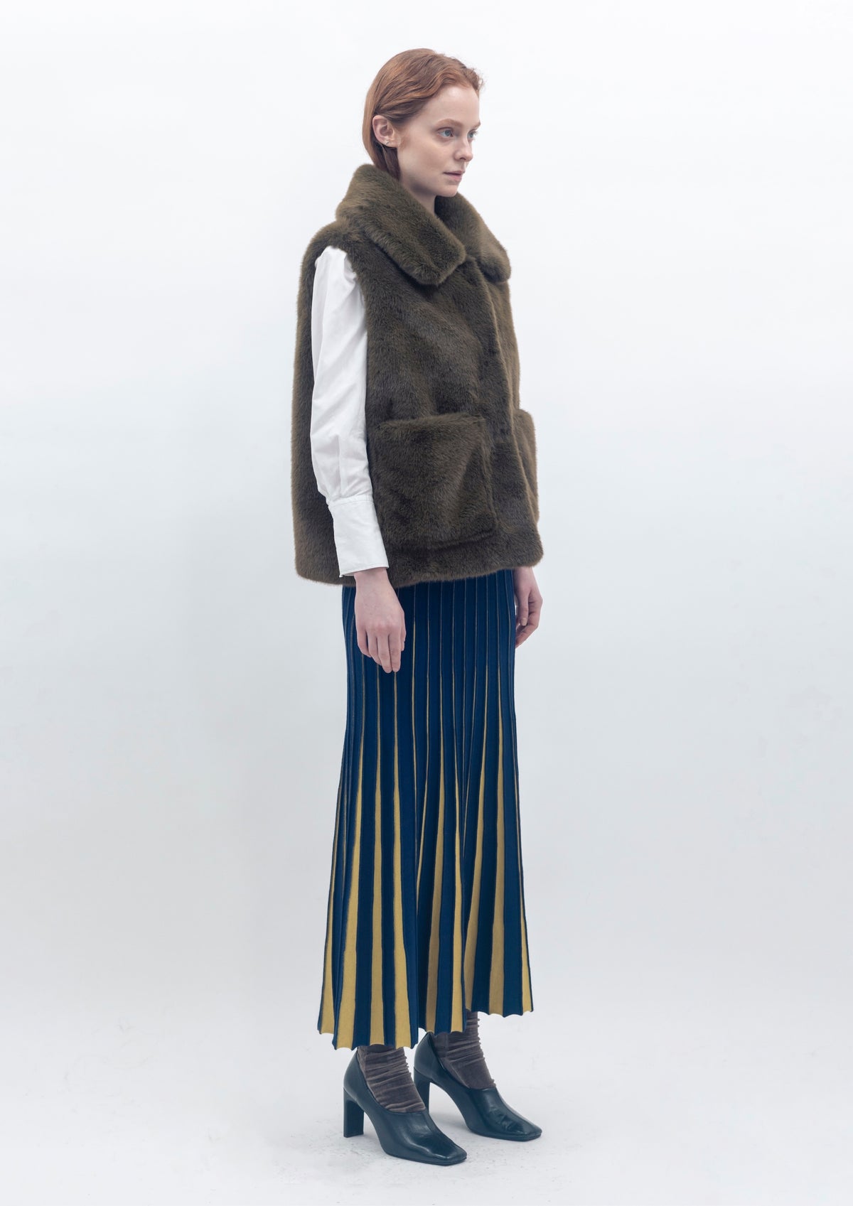 Traci Vest - Olive