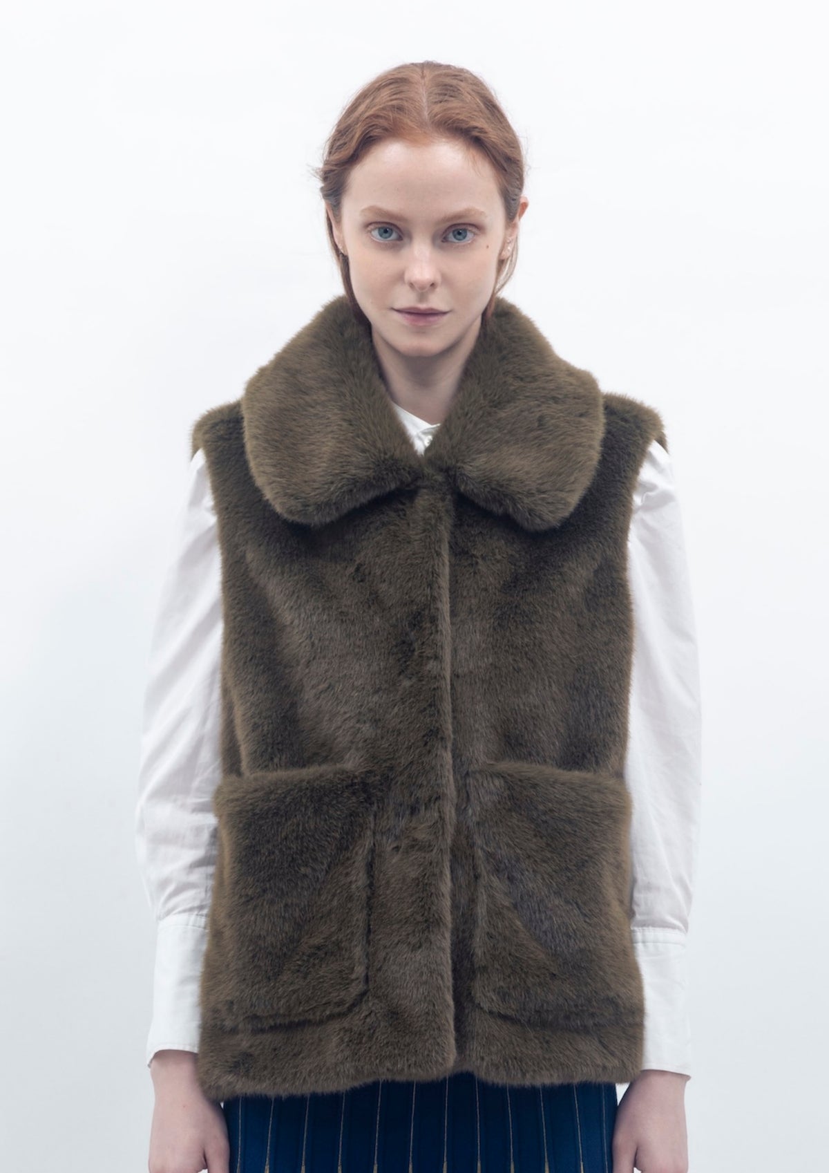 Traci Vest - Olive