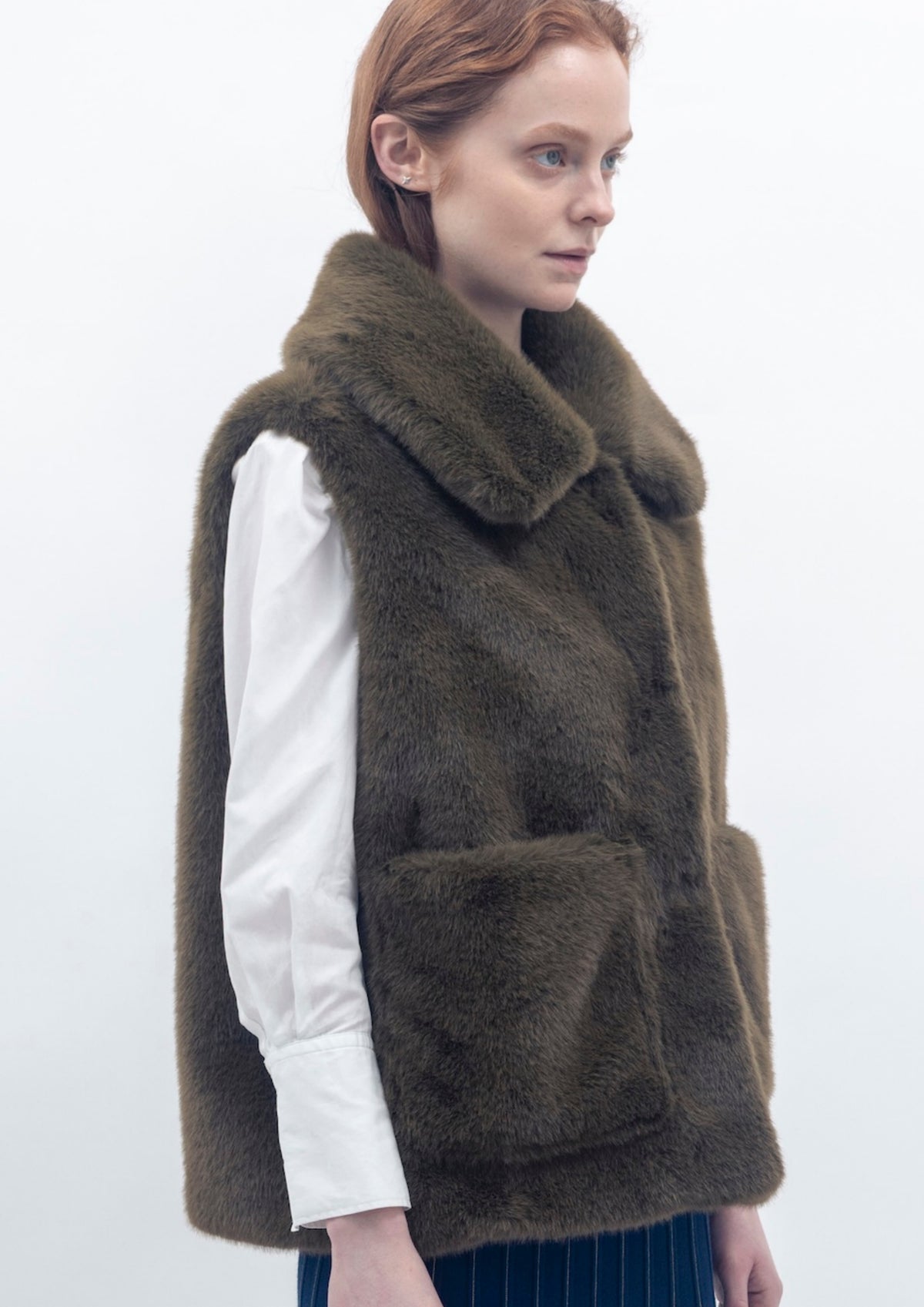 Traci Vest - Olive