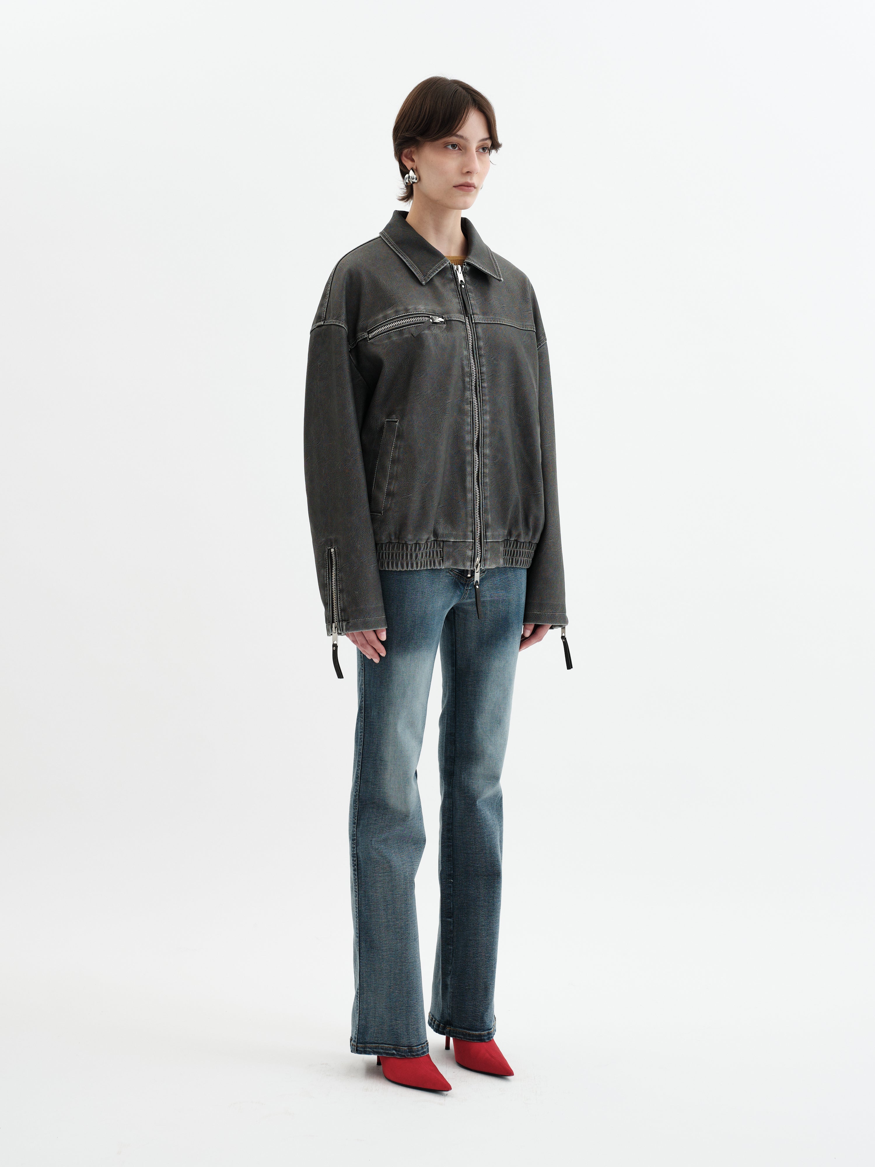 April Jacket - Charcoal