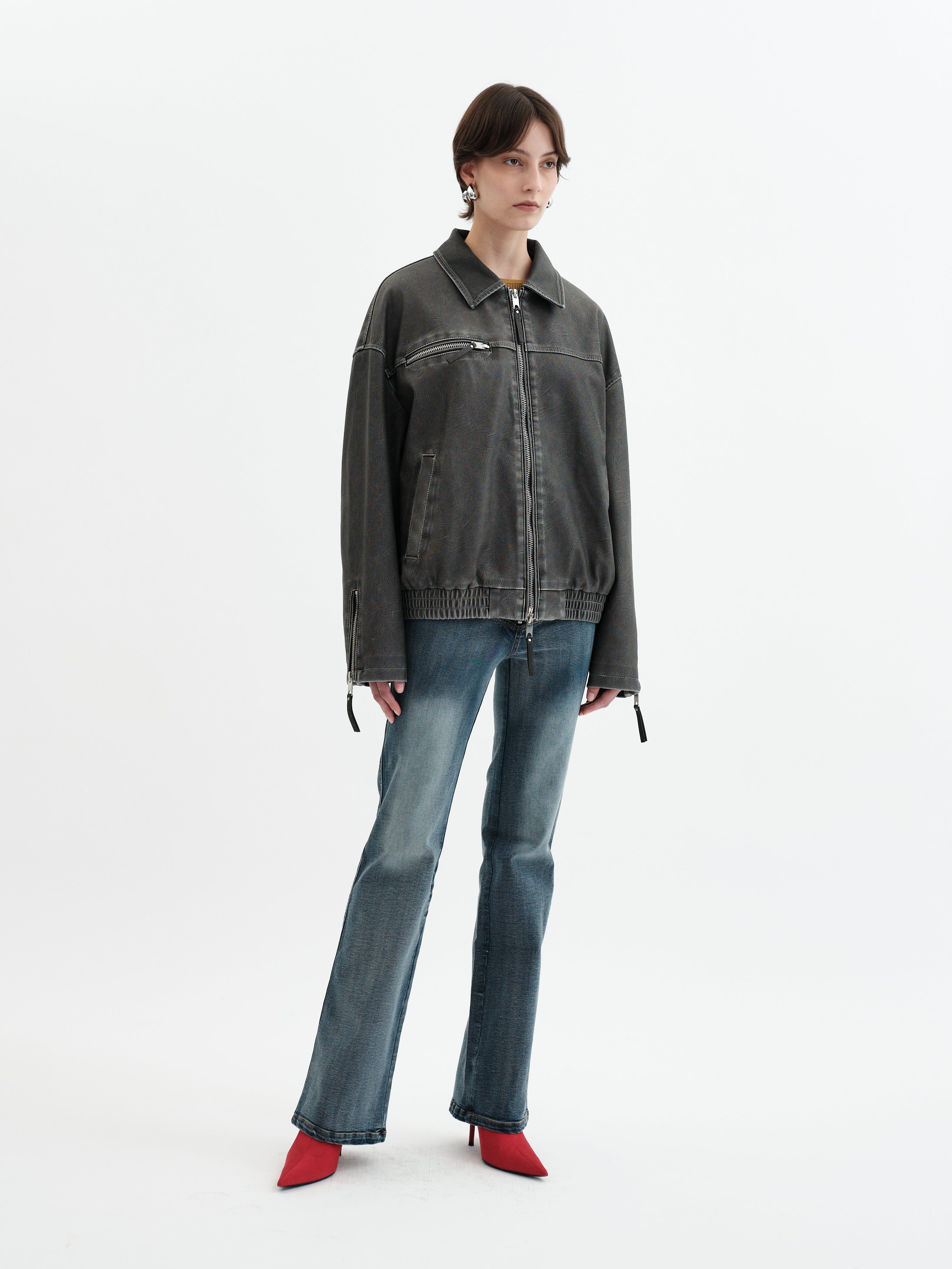 April Jacket - Charcoal