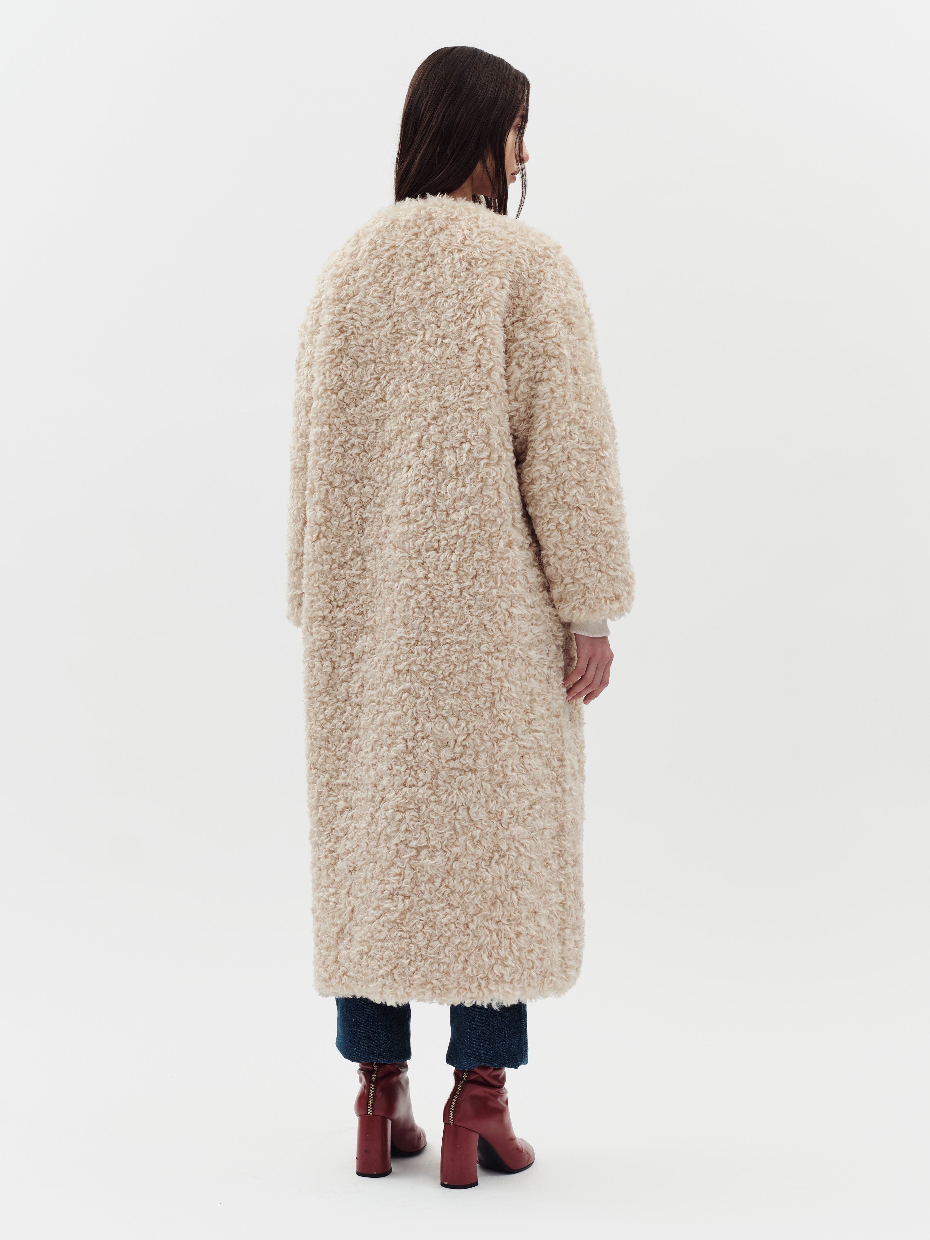 Jakke Women's Arc Coat - Cream