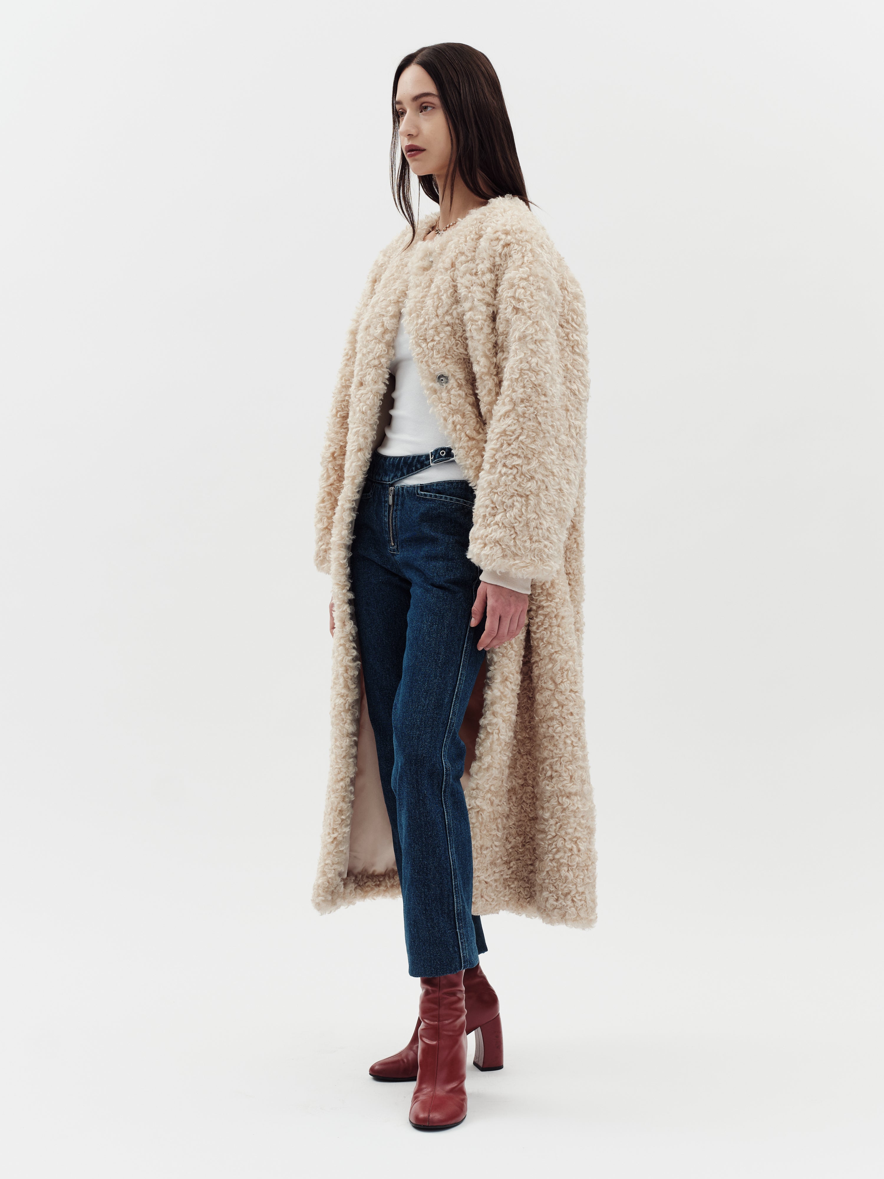 Jakke Women's Arc Coat - Cream