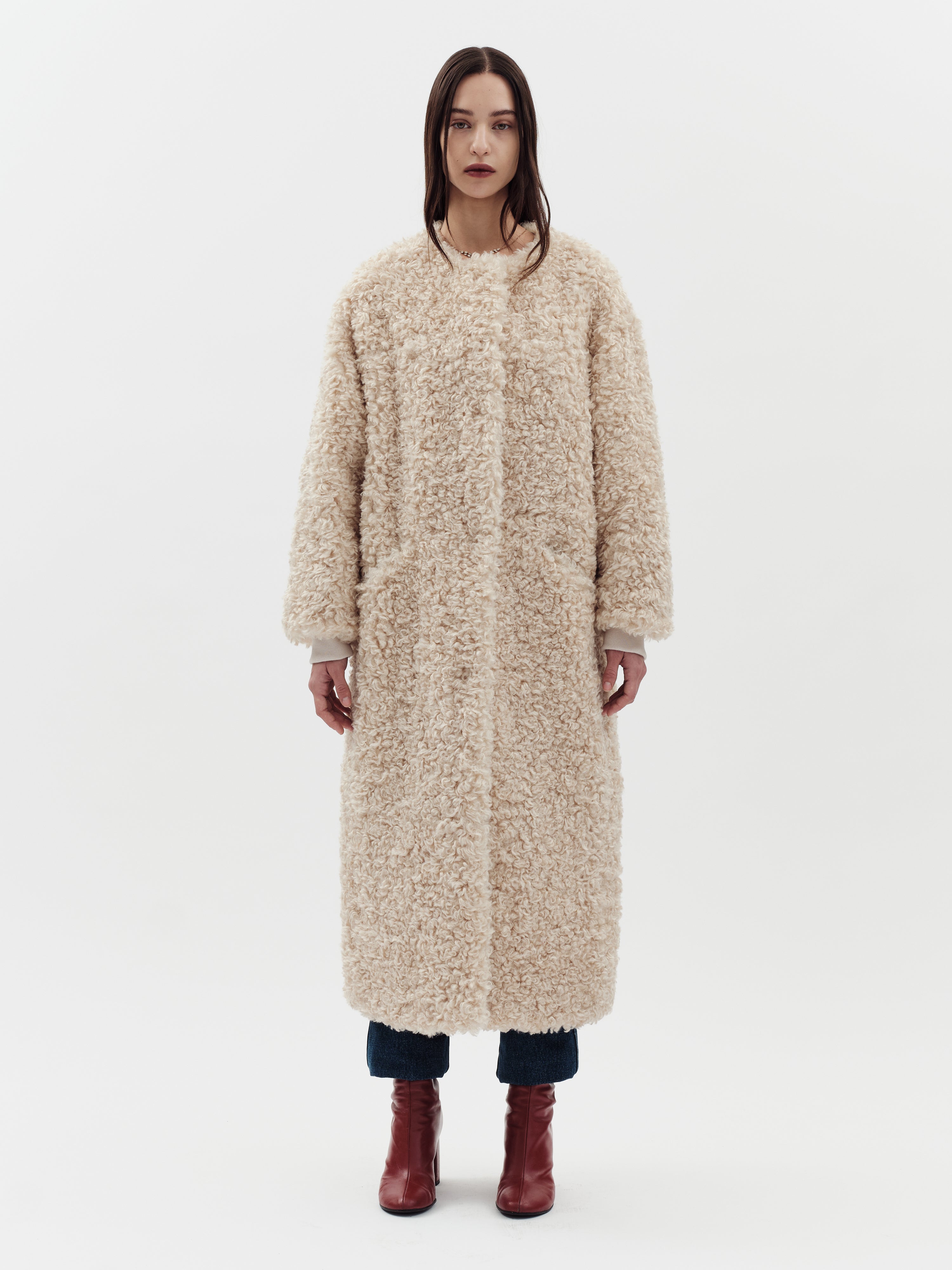 Jakke Women's Arc Coat - Cream