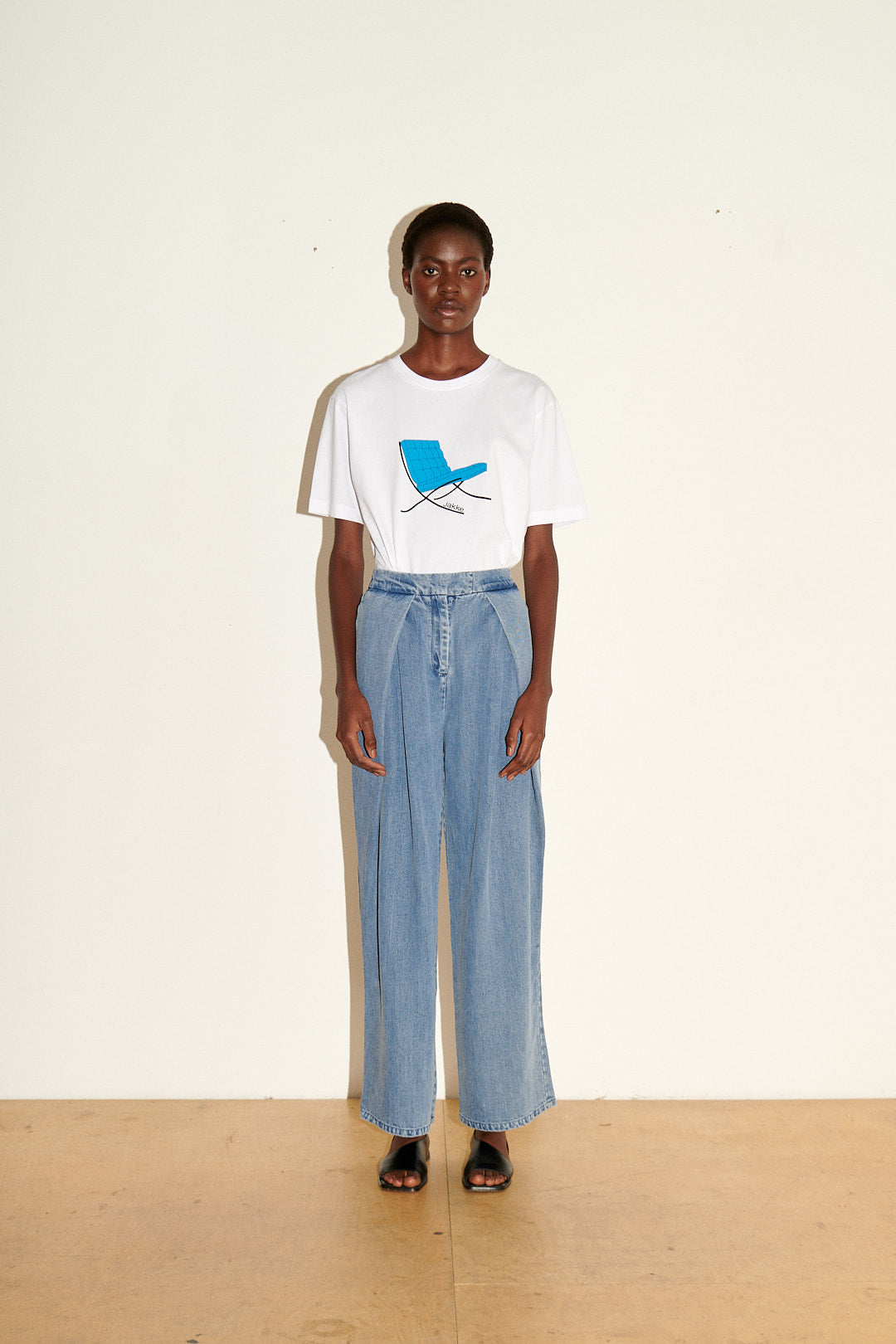 BENITA TROUSER DENIM