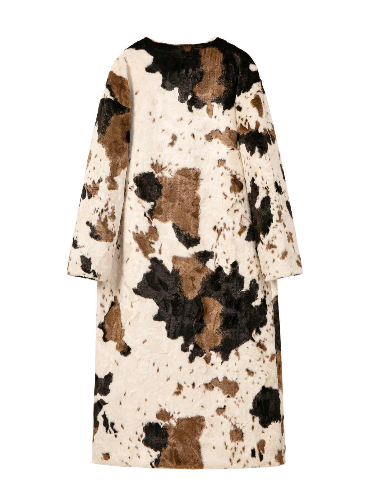 Arc Coat - Cow Print