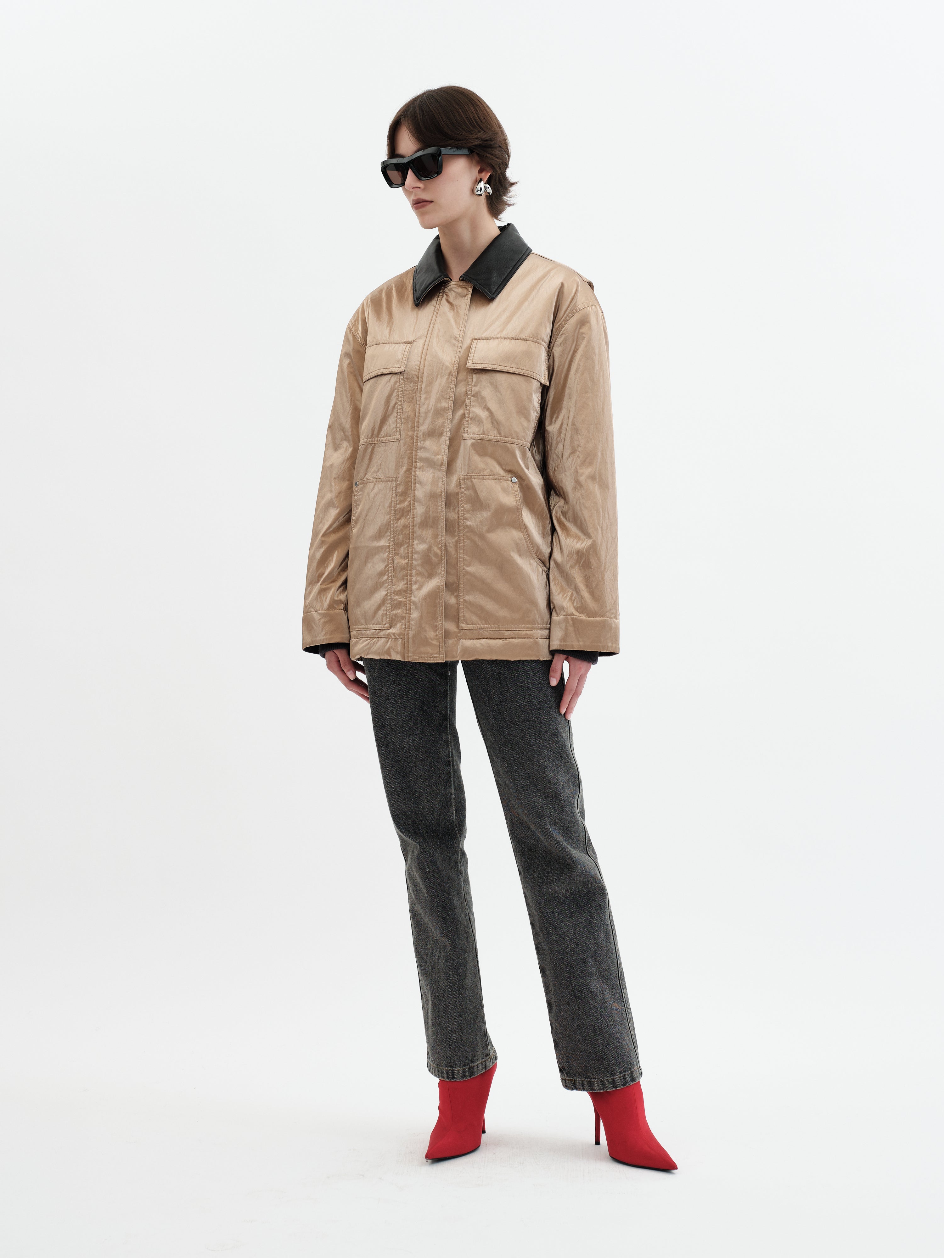 Core Jacket - Pink Gold