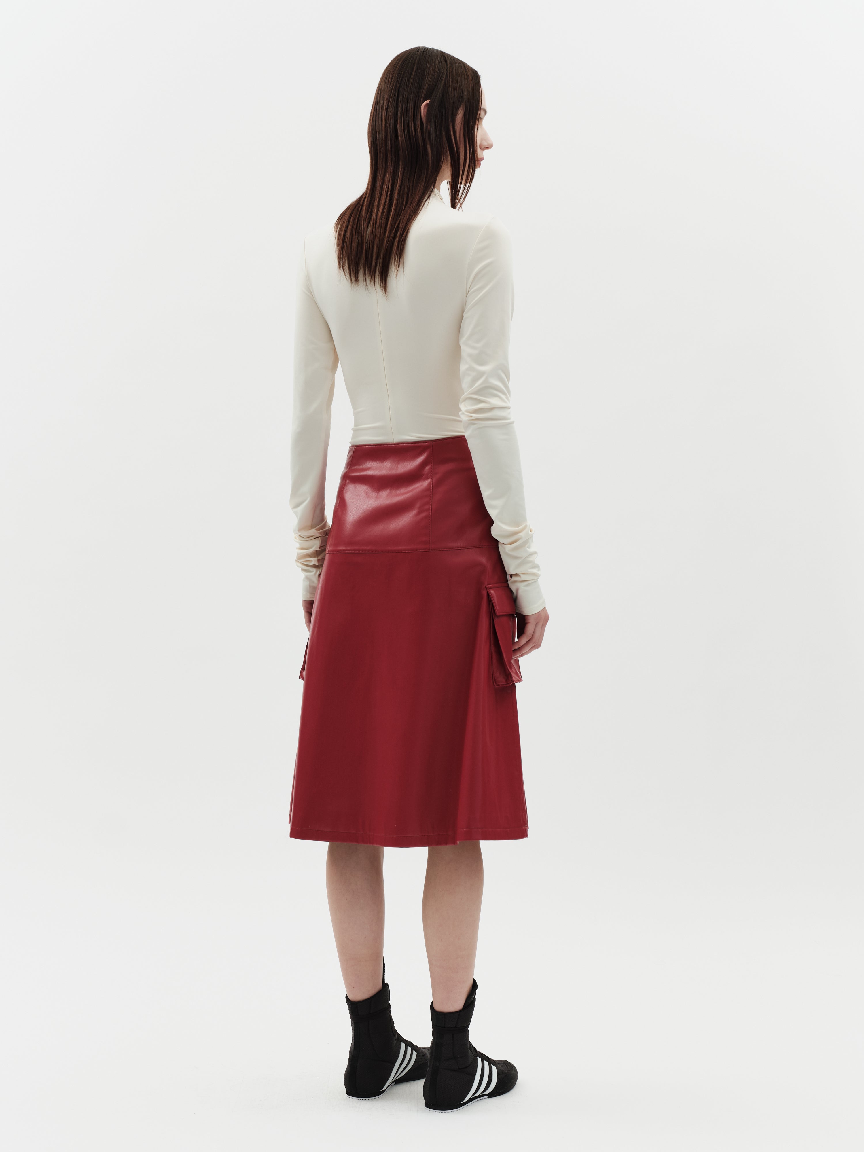 Jakke Women's Cargo Skirt - Red