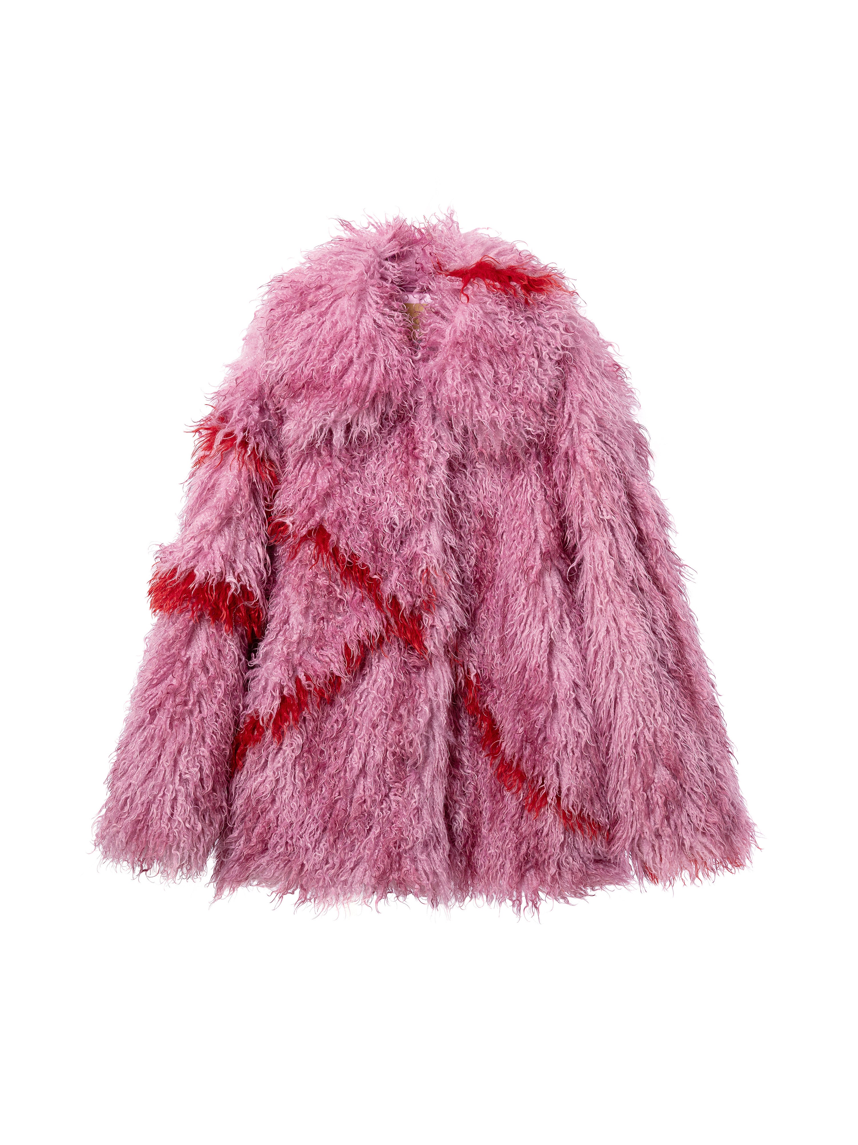 Jakke Women's Cocoon Coat - Pink
