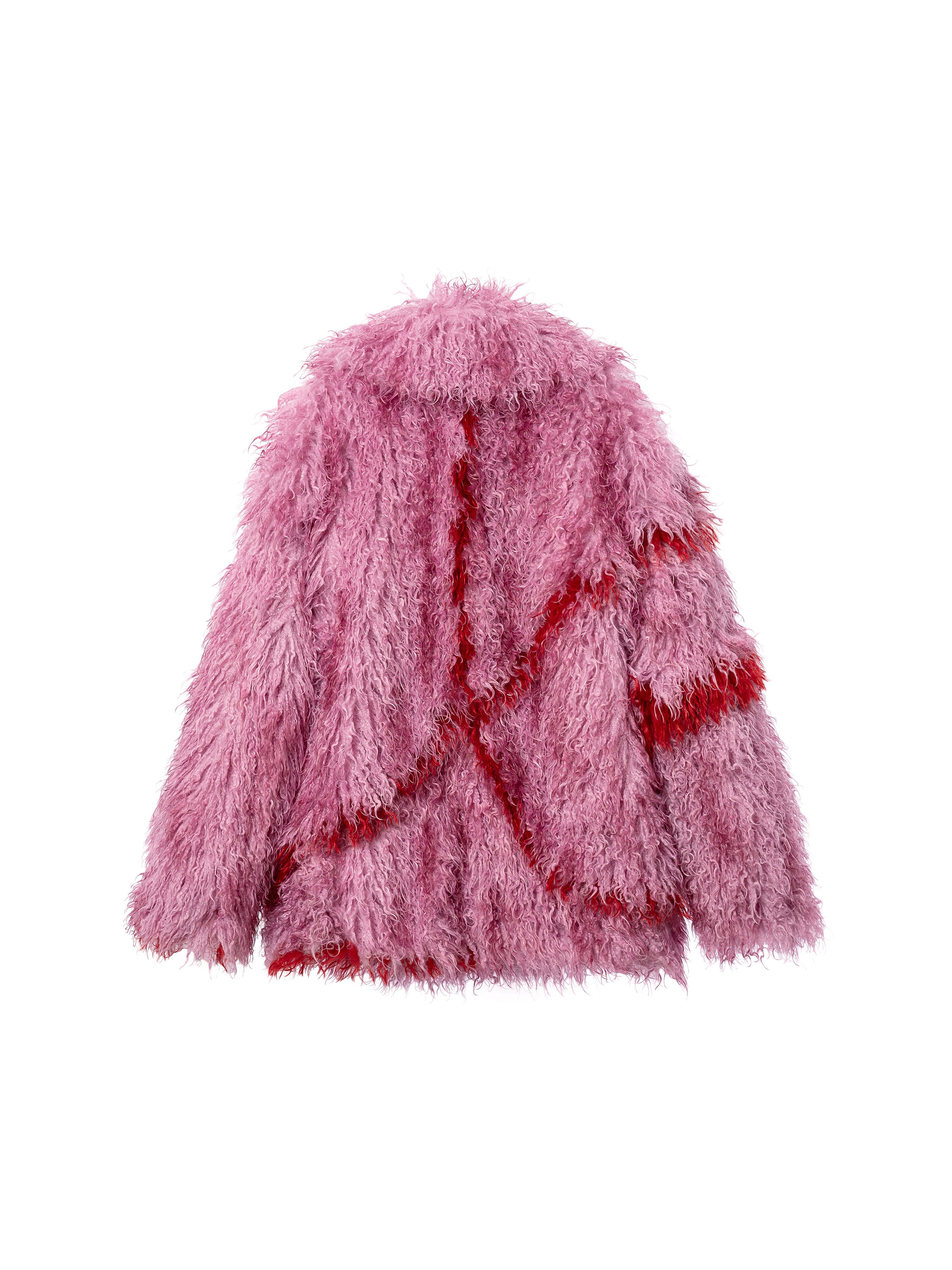 Jakke Women's Cocoon Coat - Pink