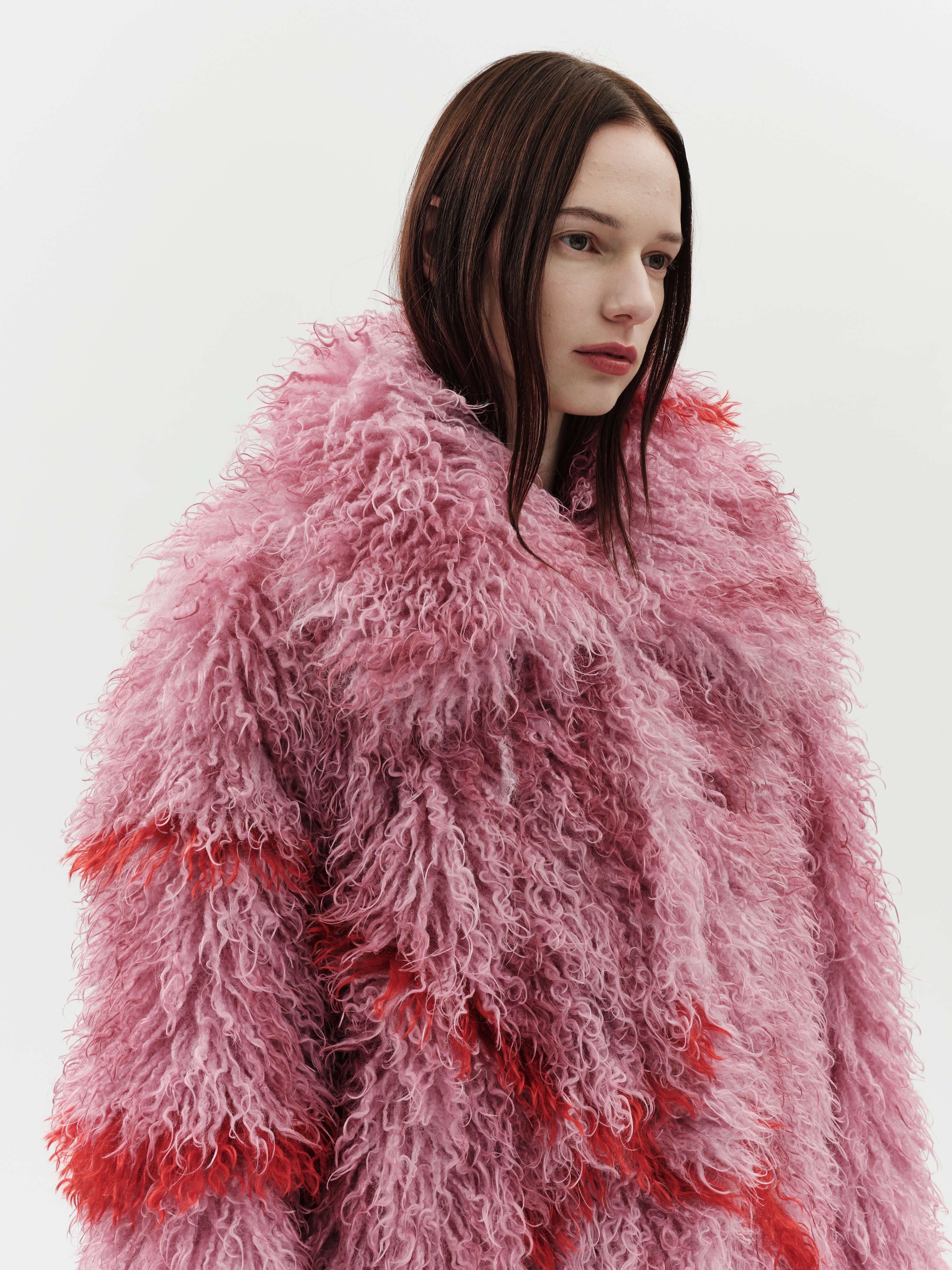 Jakke Women's Cocoon Coat - Pink