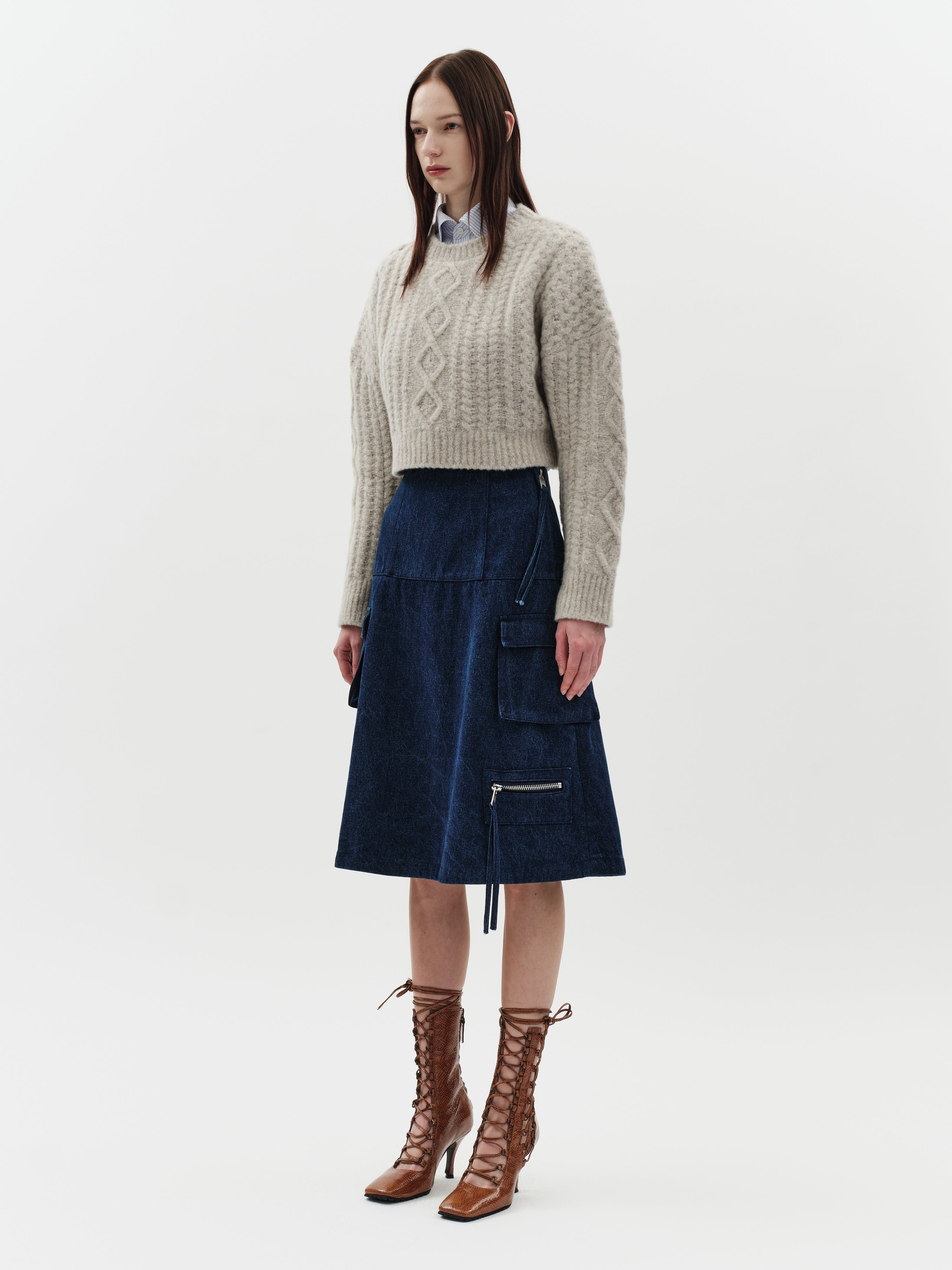 Jakke Women's Iris Sweater - Oat