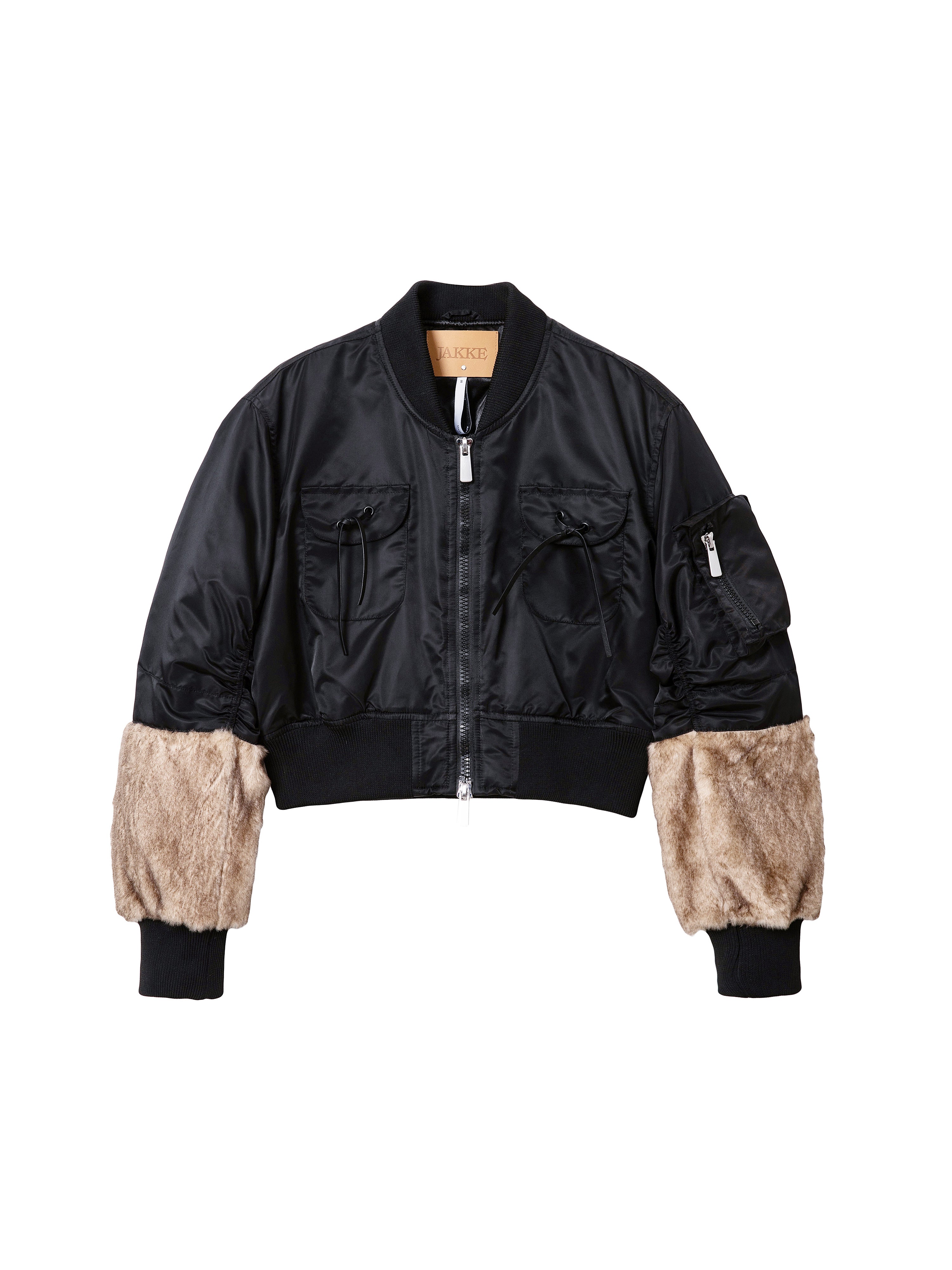 Jakke Women's Jenki Bomber Jacket - Black