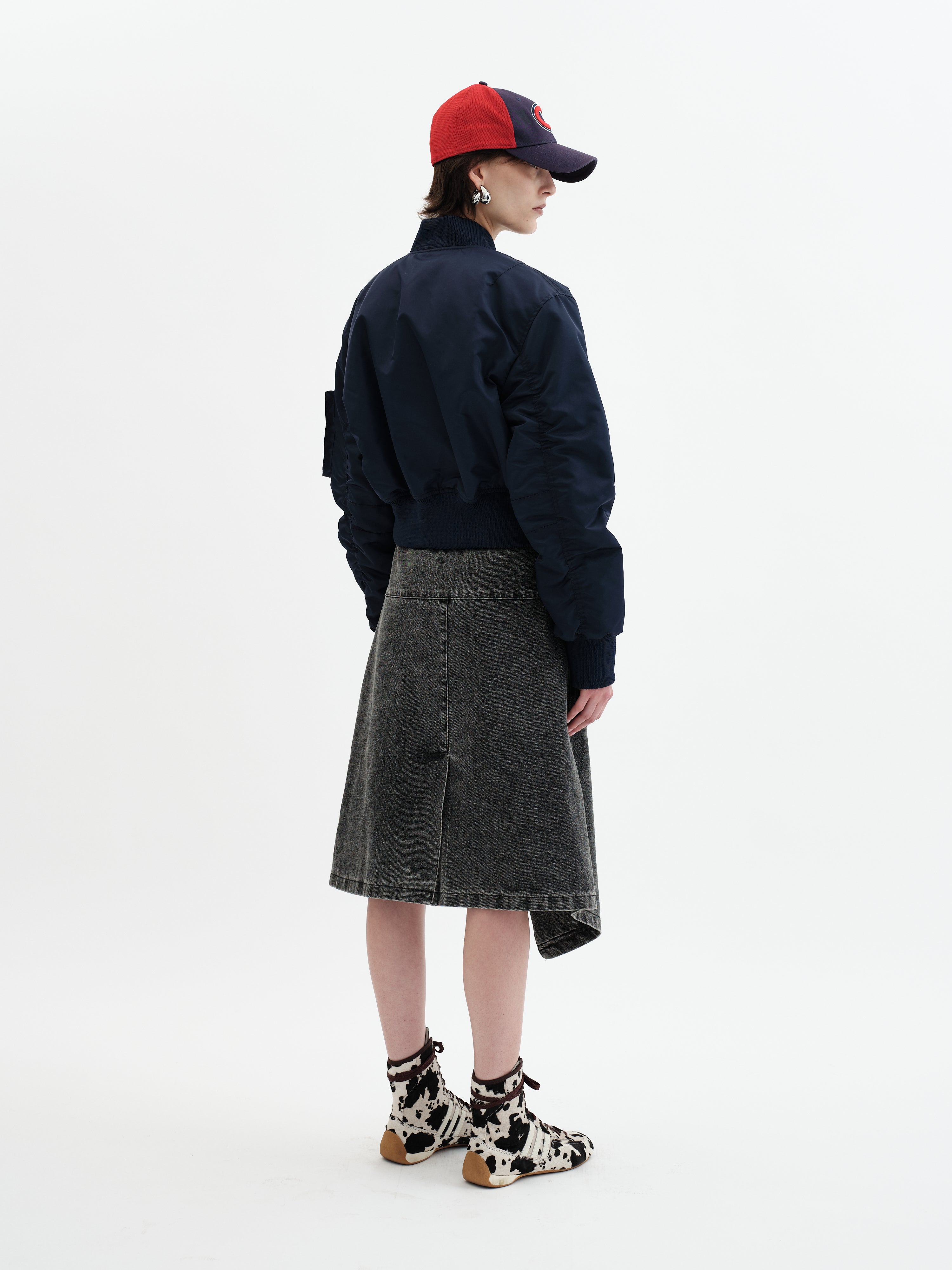 Lola Bomber Jacket - Navy