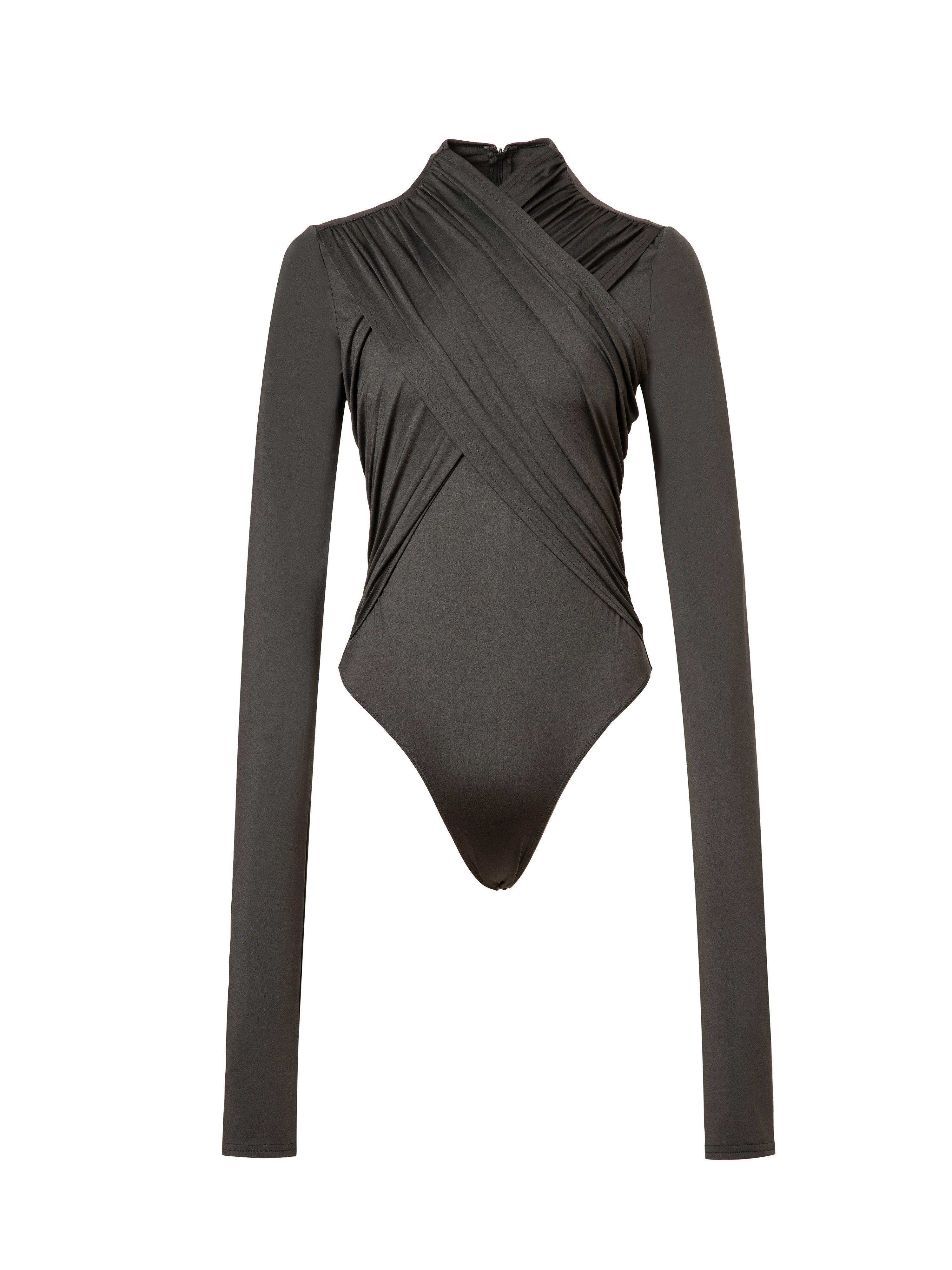Jakke Women's Lira Bodysuit - Dark Grey