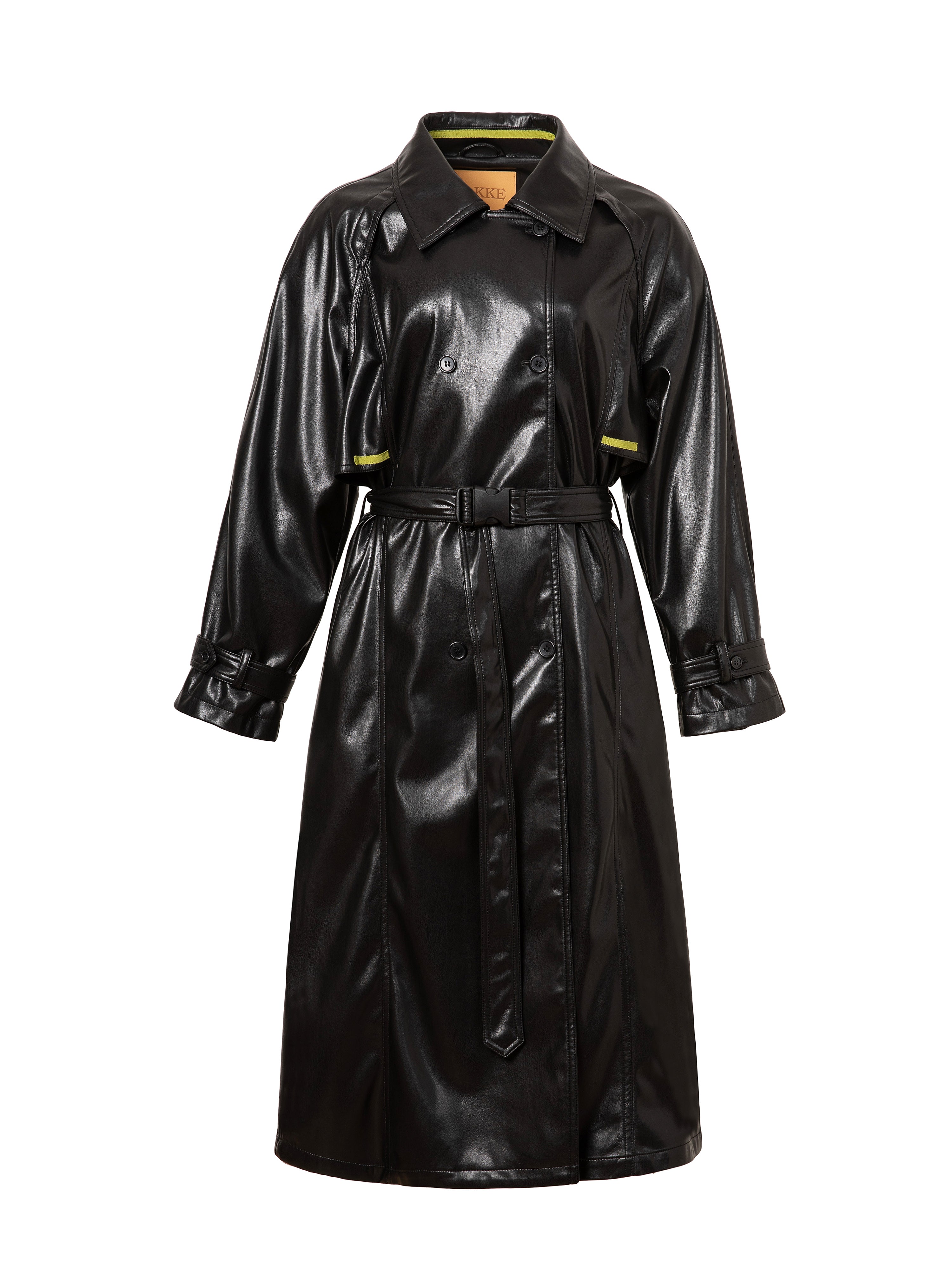 Jakke Women's Milla Trench Coat - Black