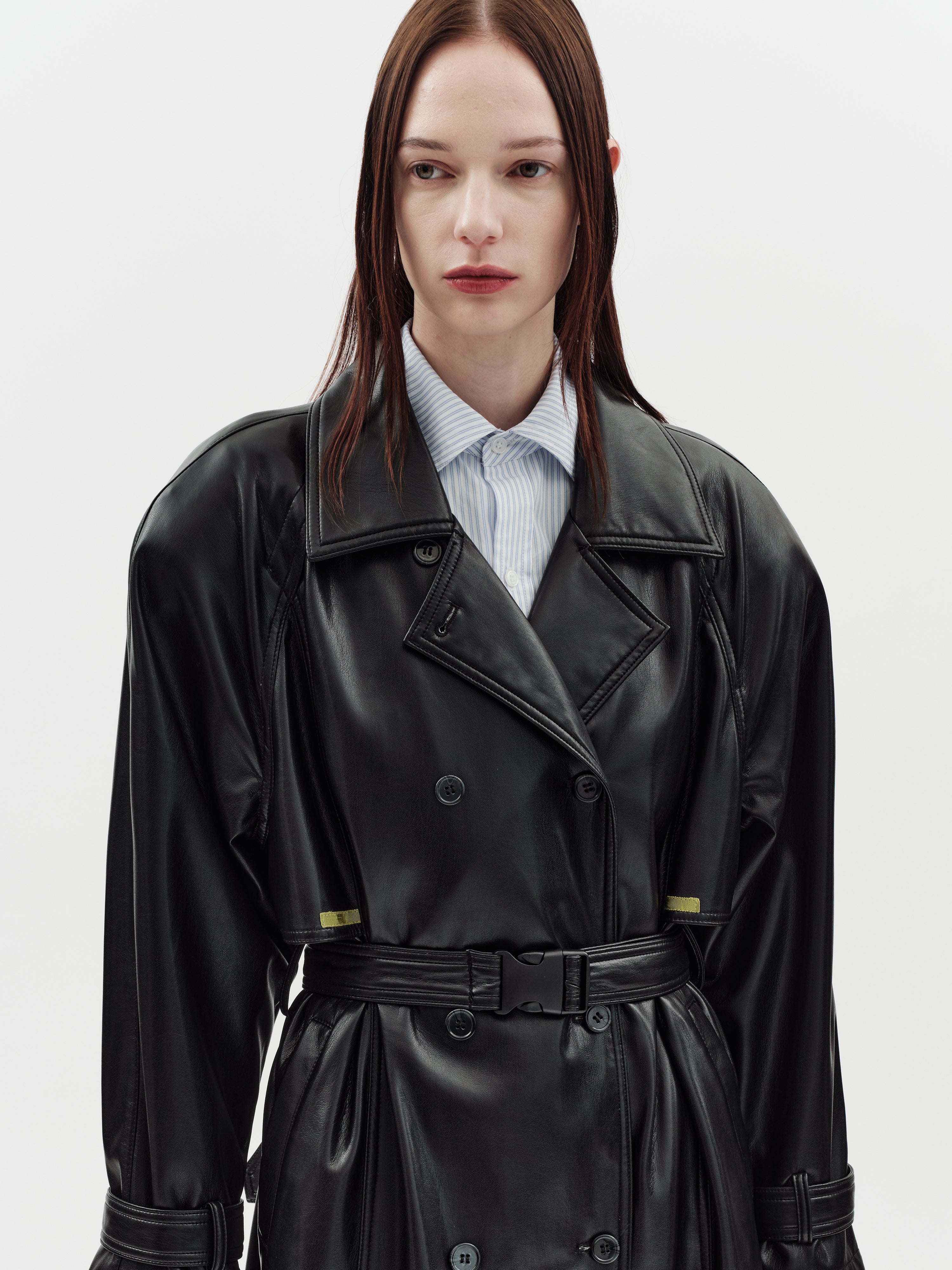 Jakke Women's Milla Trench Coat - Black