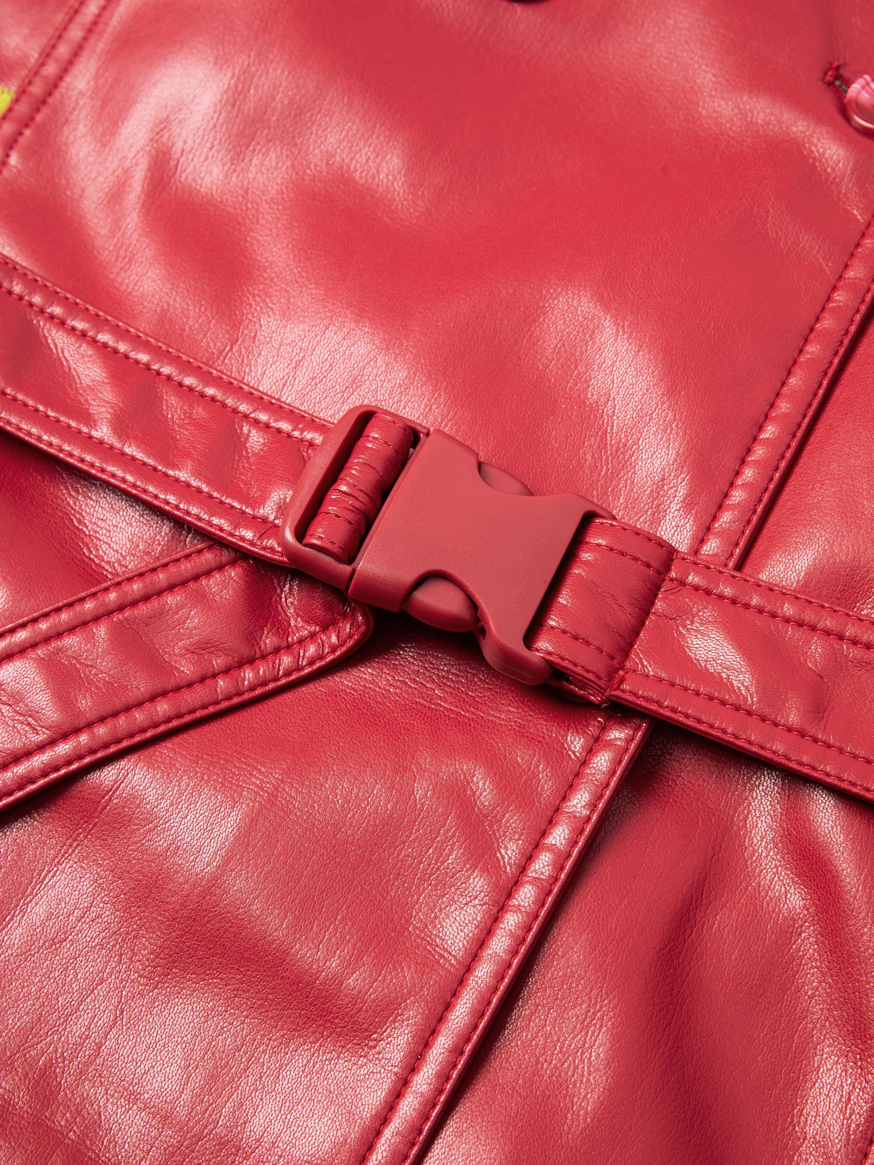 Jakke Women's Milla Trench Coat - Red