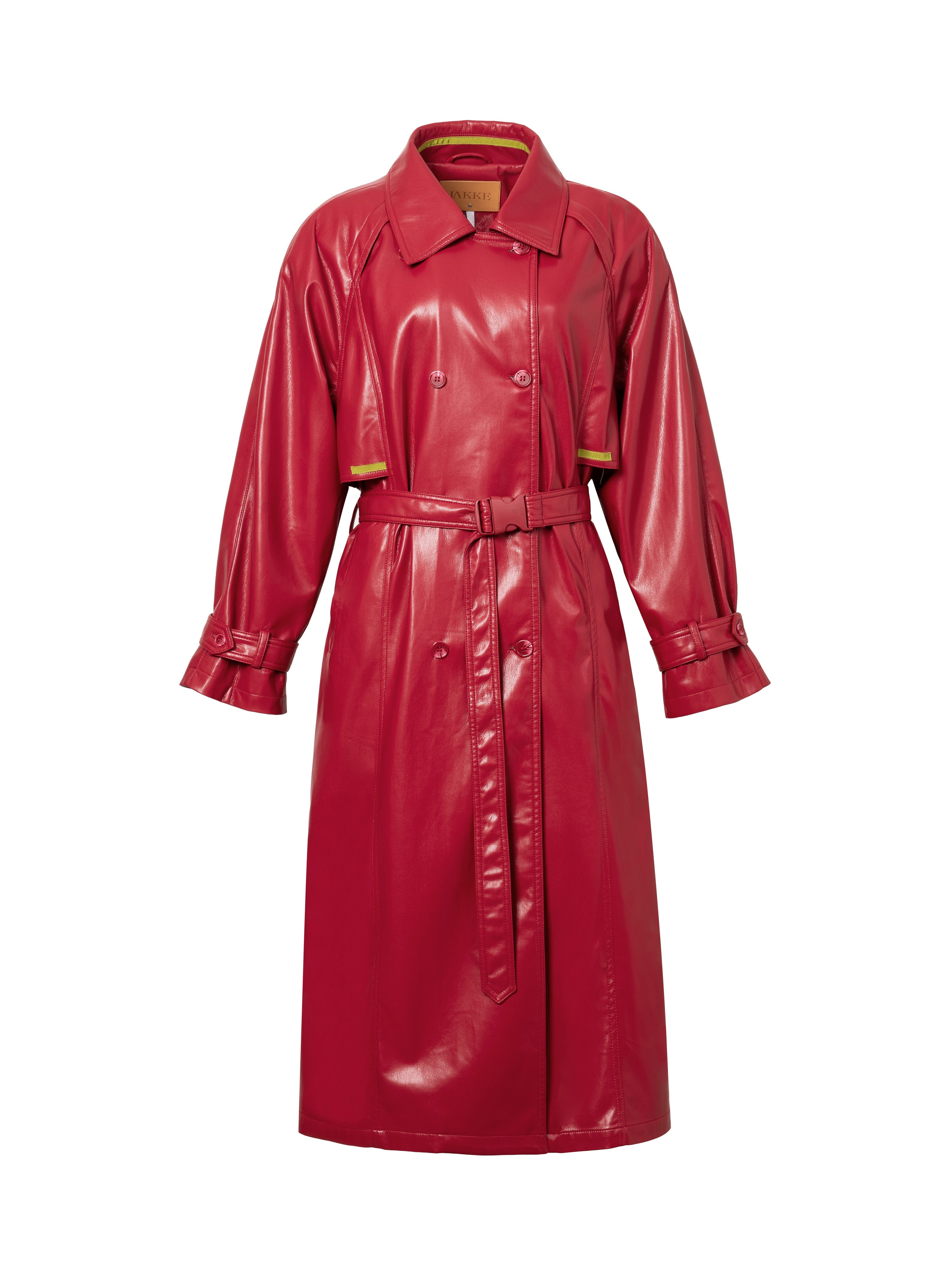 Jakke Women's Milla Trench Coat - Red