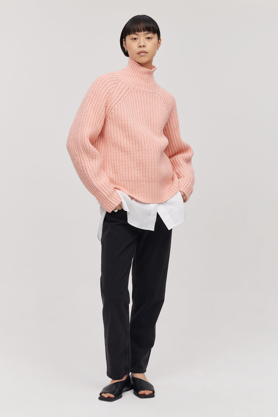 PATSY KNITTED JUMPER SOFT PINK