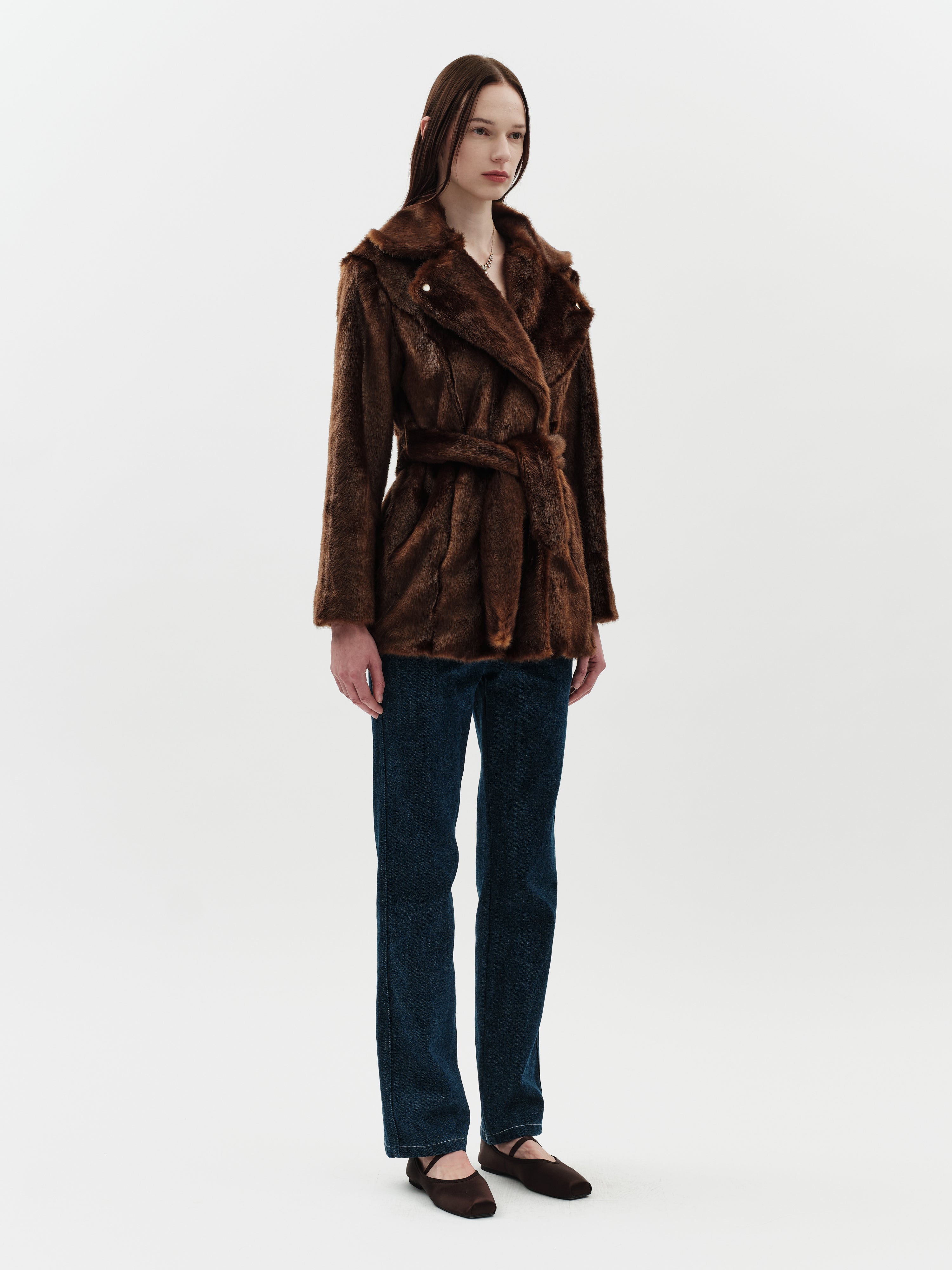 Jakke Women's Paley Coat - Dark Chocolate