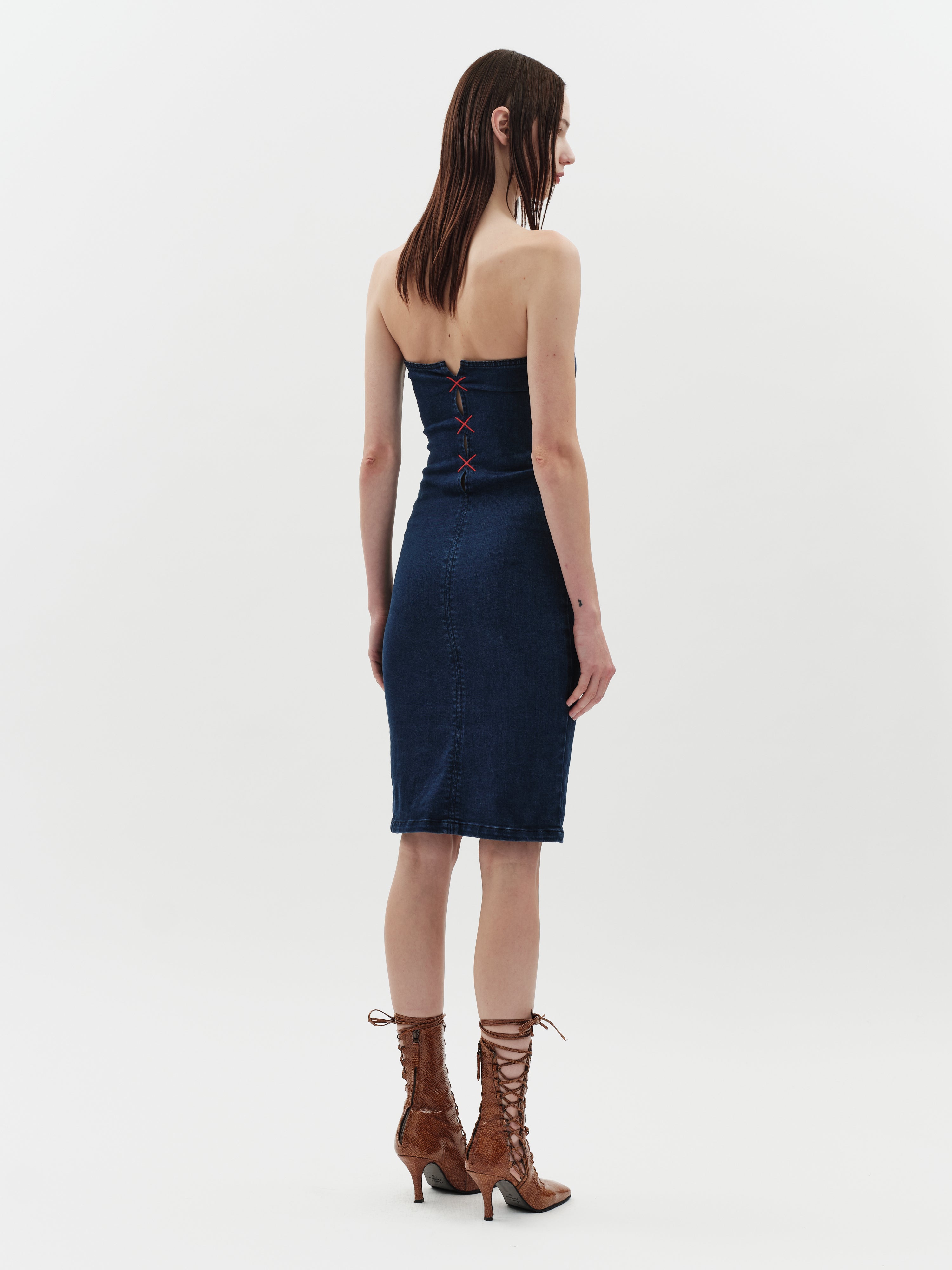 Jakke Women's Pencil Dress - Denim