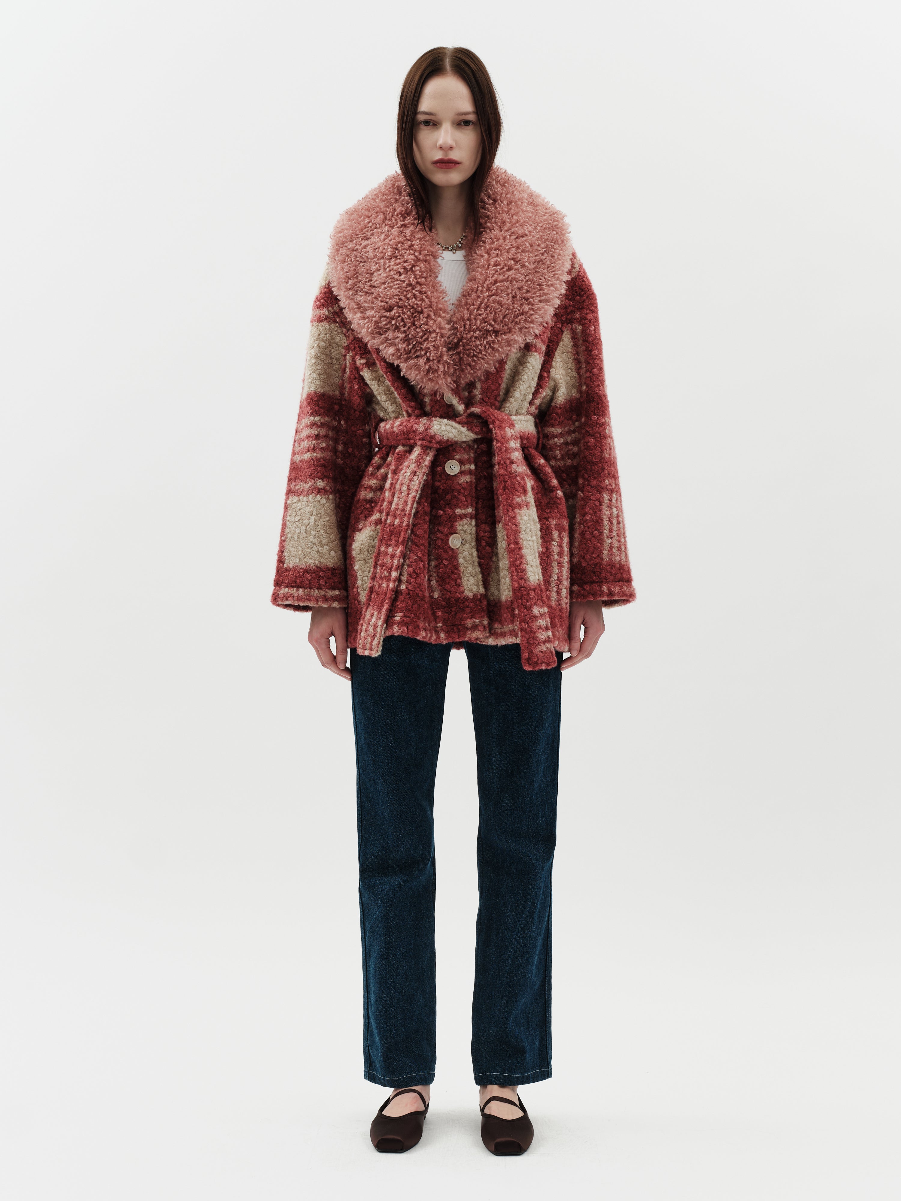 Jakke Women's Tavi Coat - Red Check