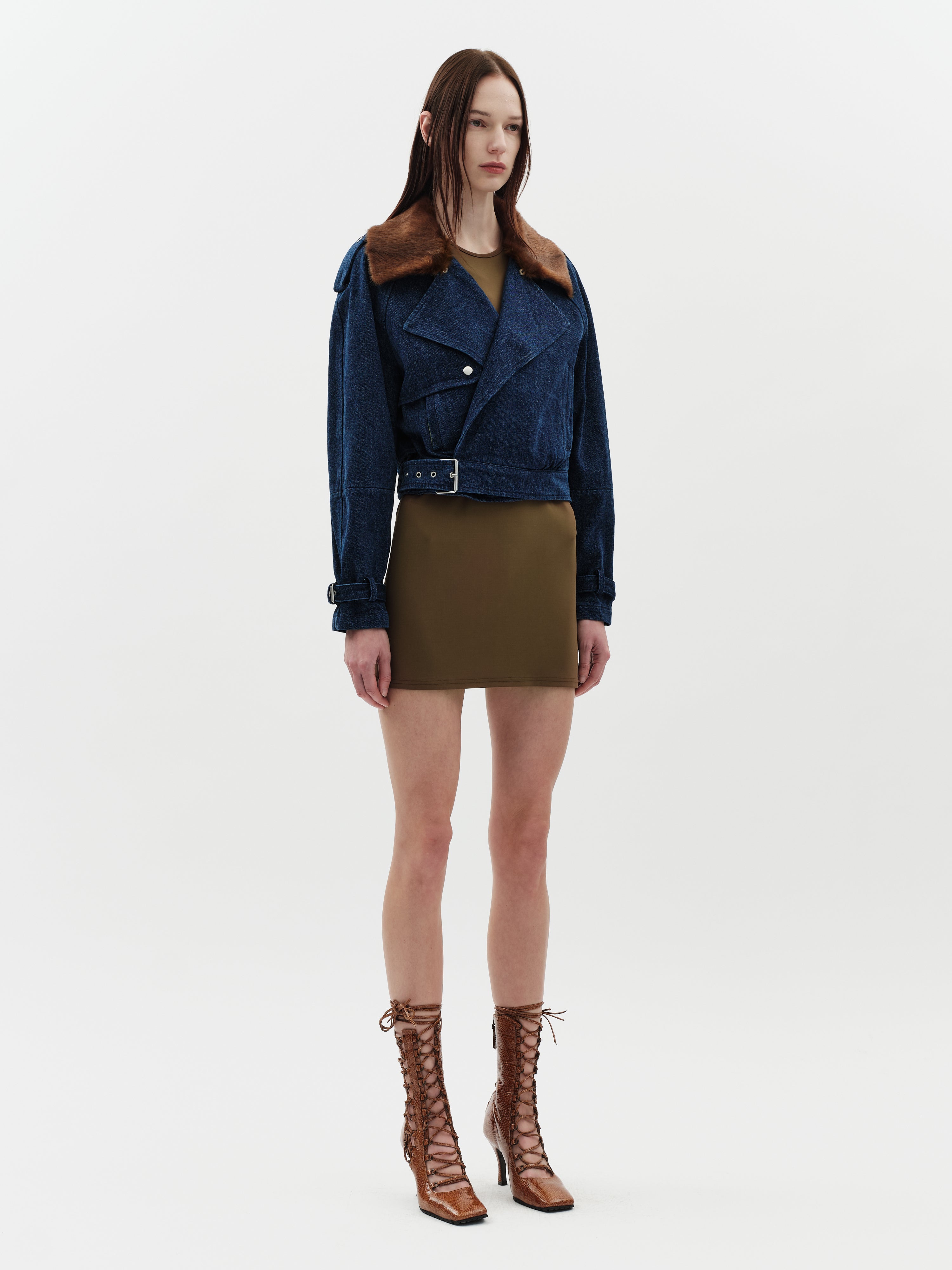 Jakke Women's Troop Jacket - Blue Denim