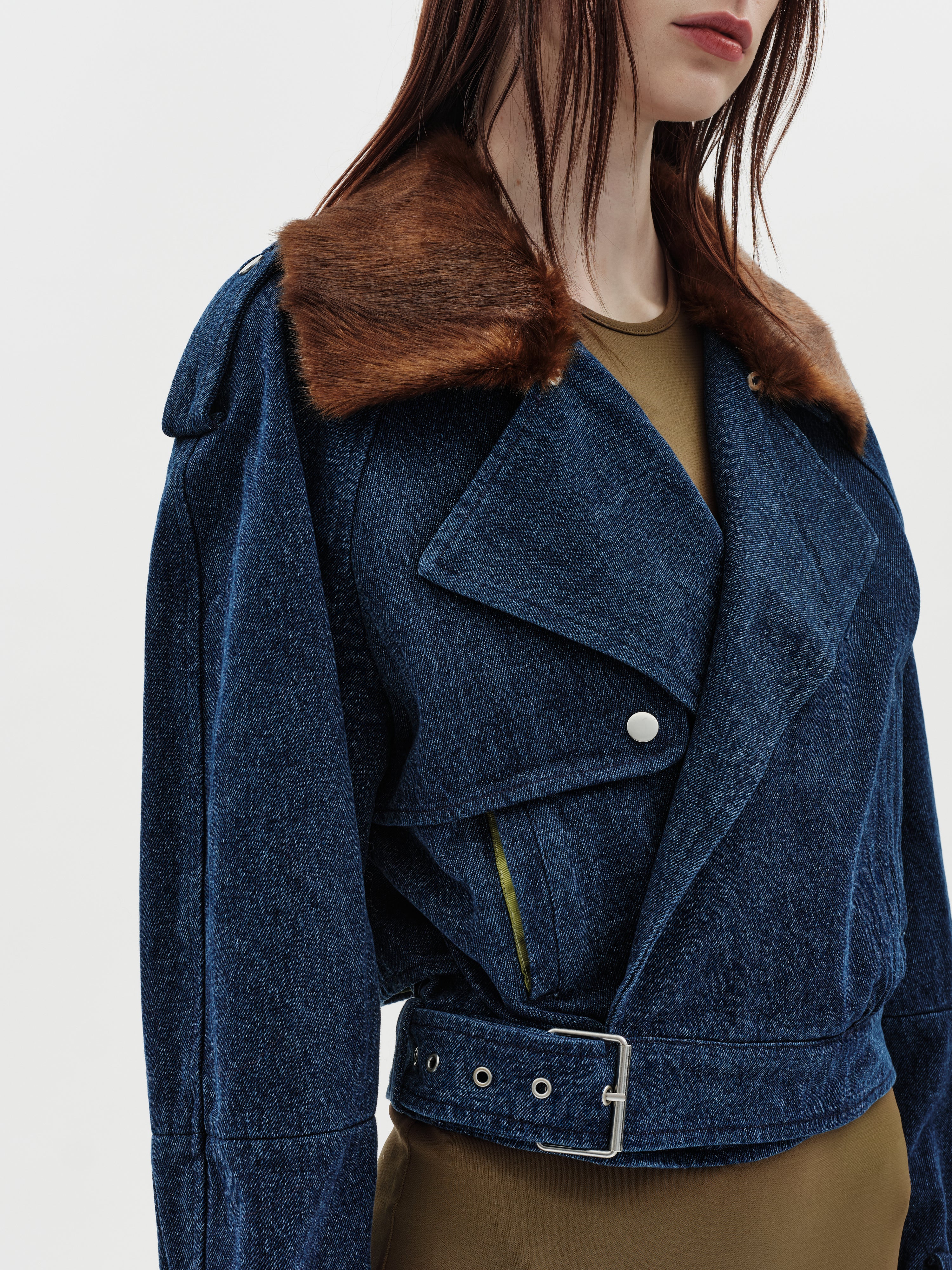 Jakke Women's Troop Jacket - Blue Denim