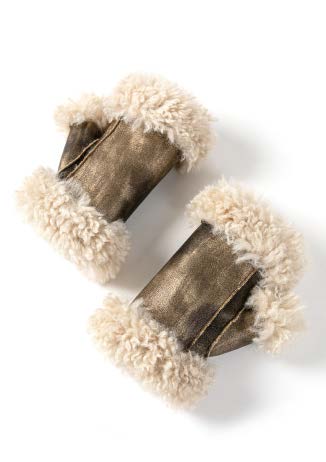 Sandy Gloves - Antique Gold