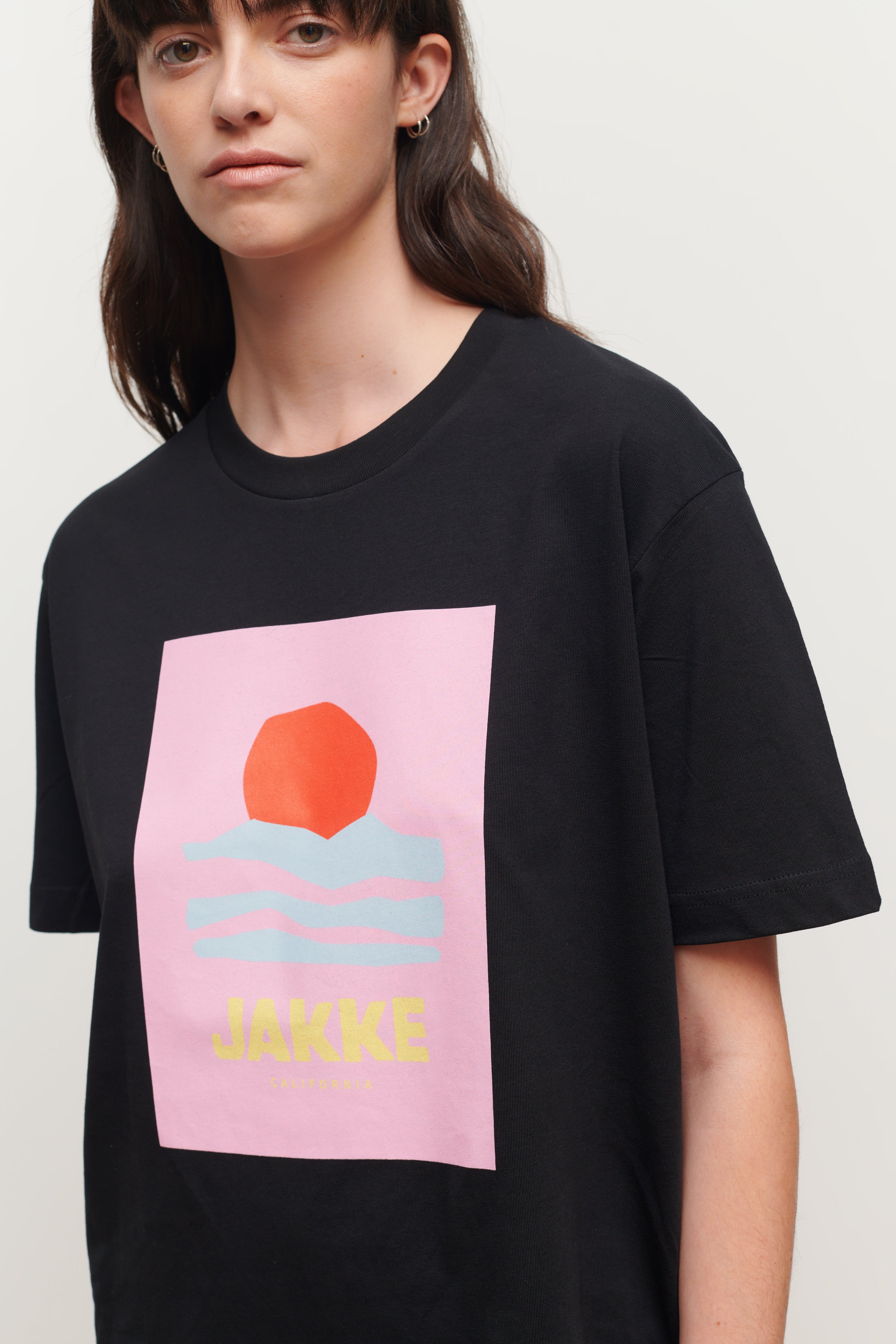 SUNSET T- SHIRT BLACK